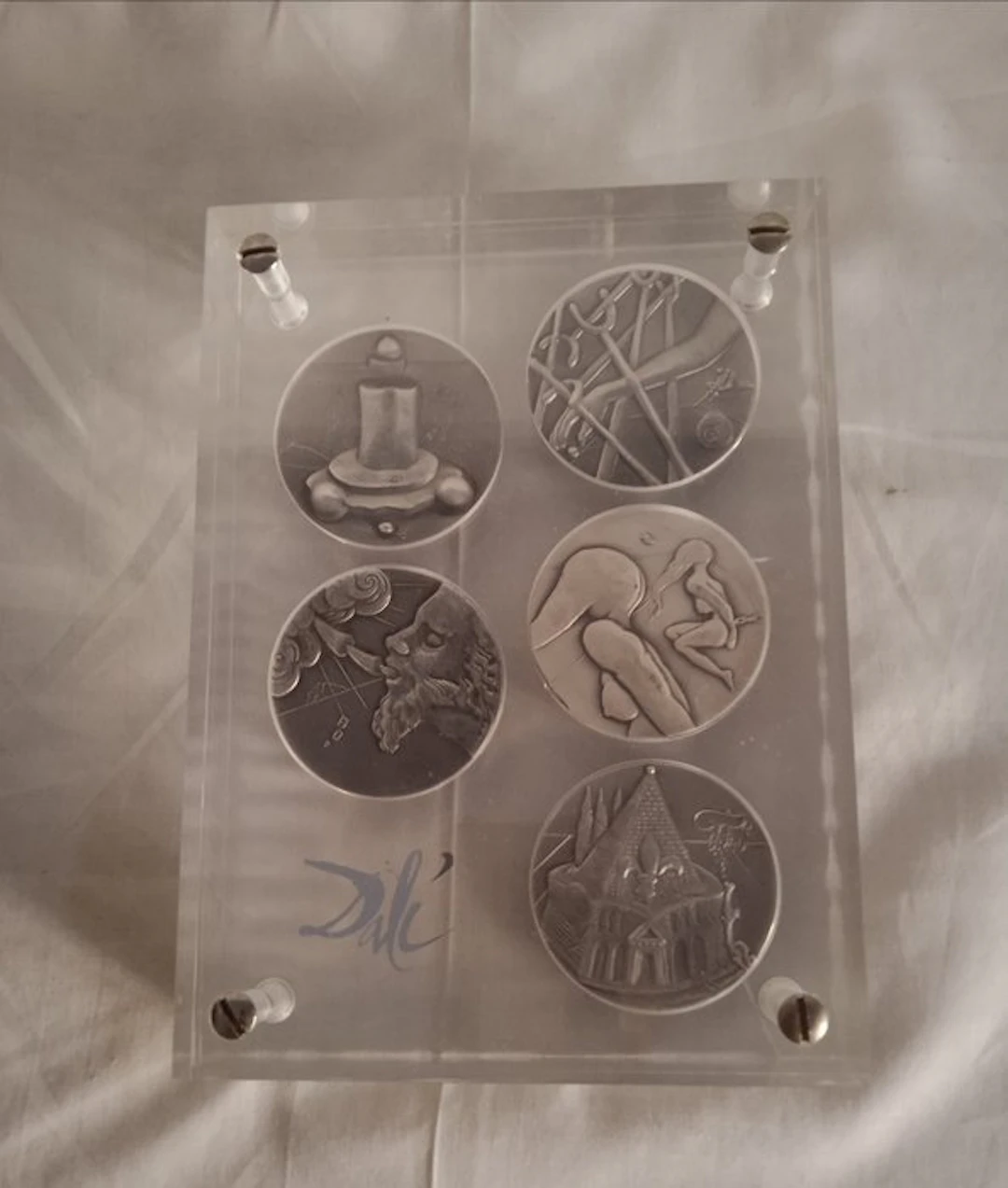Art medal - Salvador Dalí (after) - The Ten Commandments