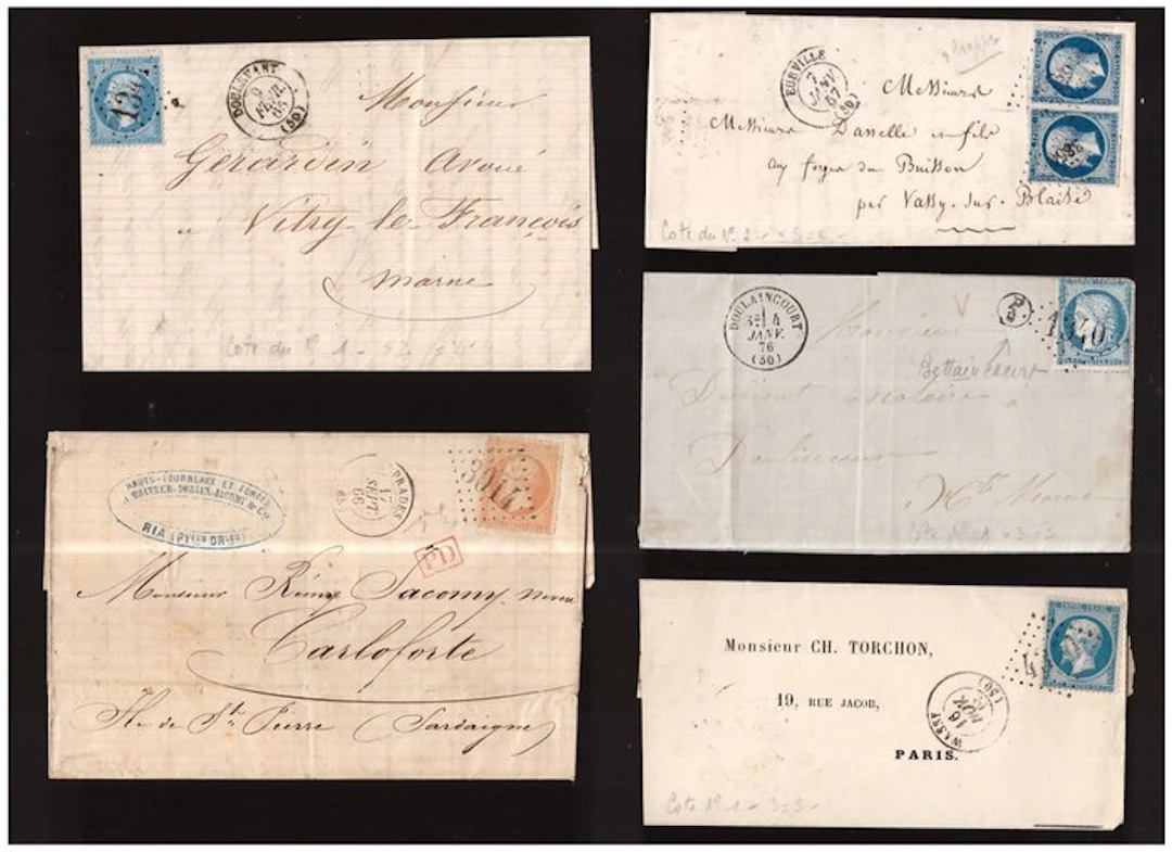 France - postal history lot