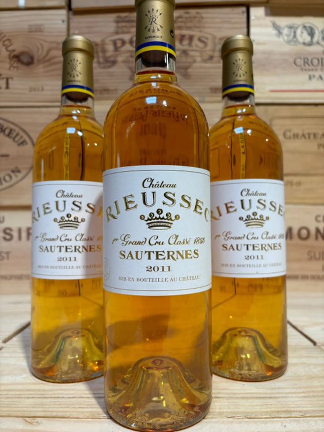 2011 Château Rieussec - Sauternes 1er Grand Cru Classé - 3 Bottles (0.75L)