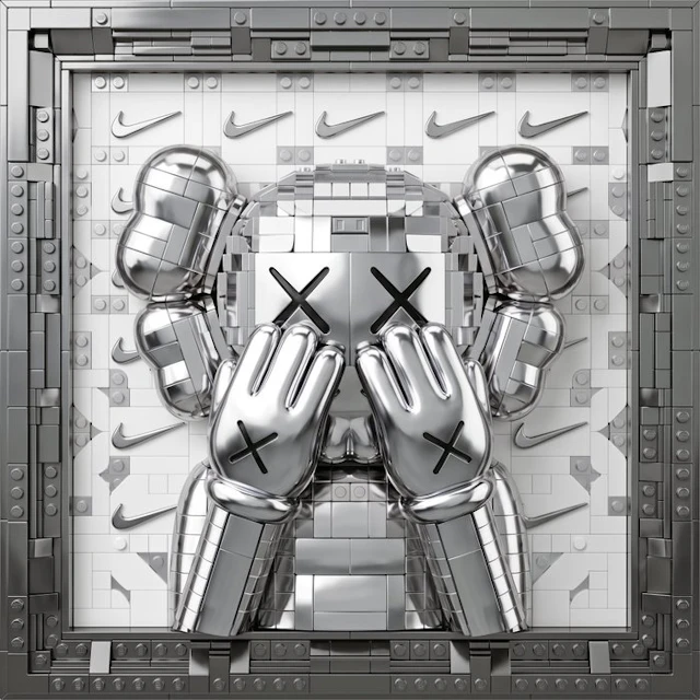 Artxlife - Swoosh Reflections, The Chrome Lego Kaws