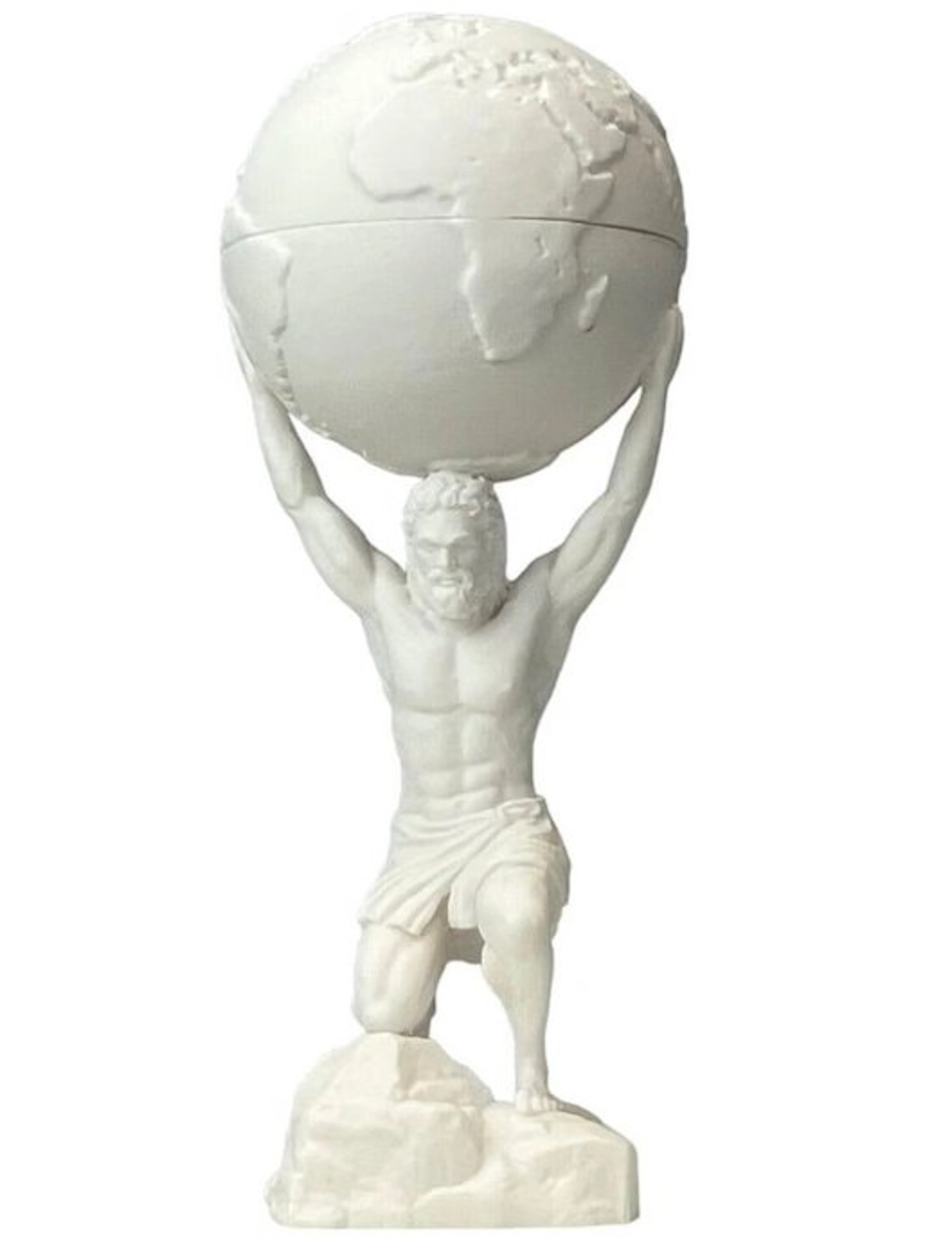 Statue, Titano Atlante - 30 cm - Fuso