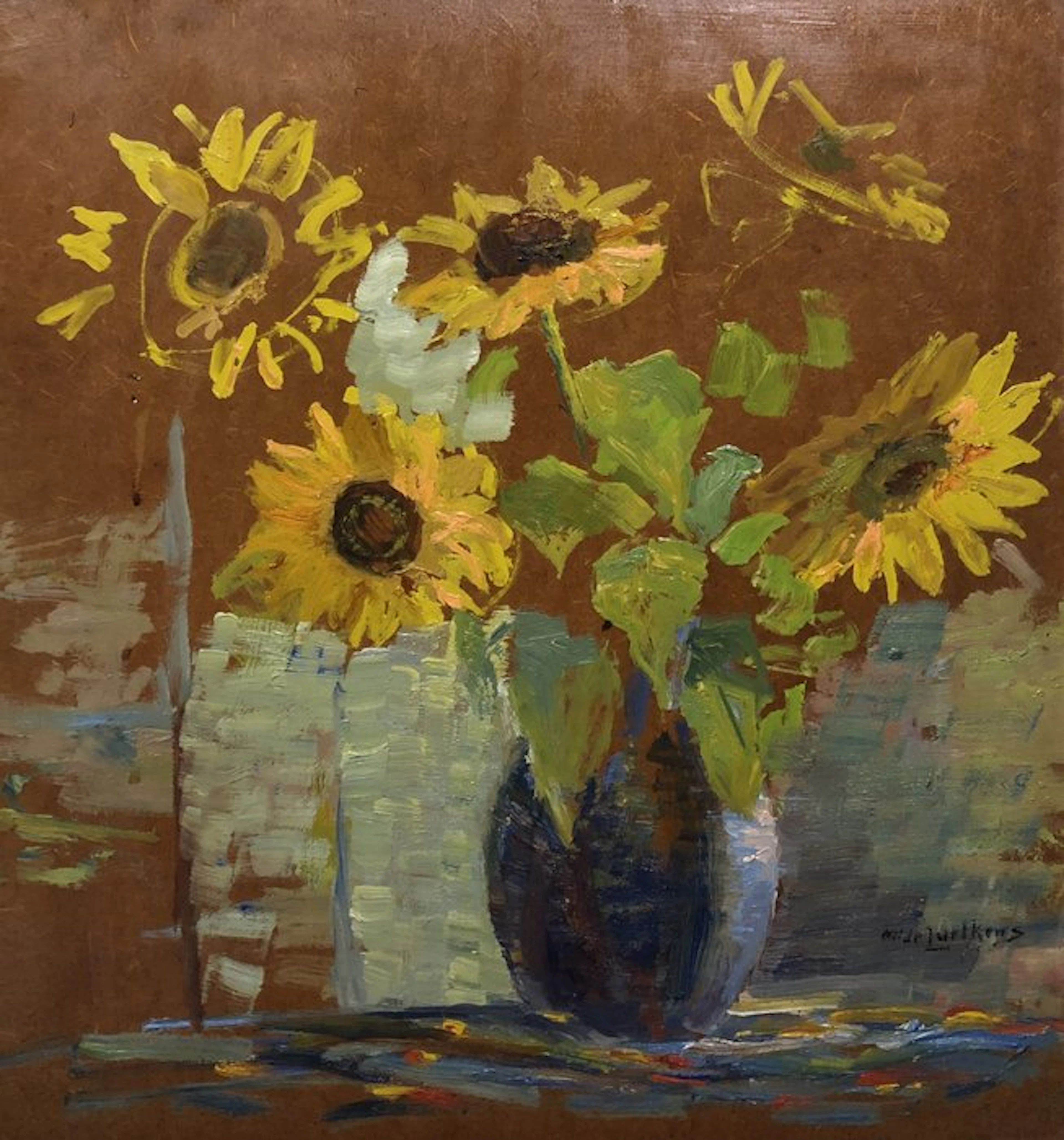 Hilde Laekens (c. 1960) - Les Tournesols
