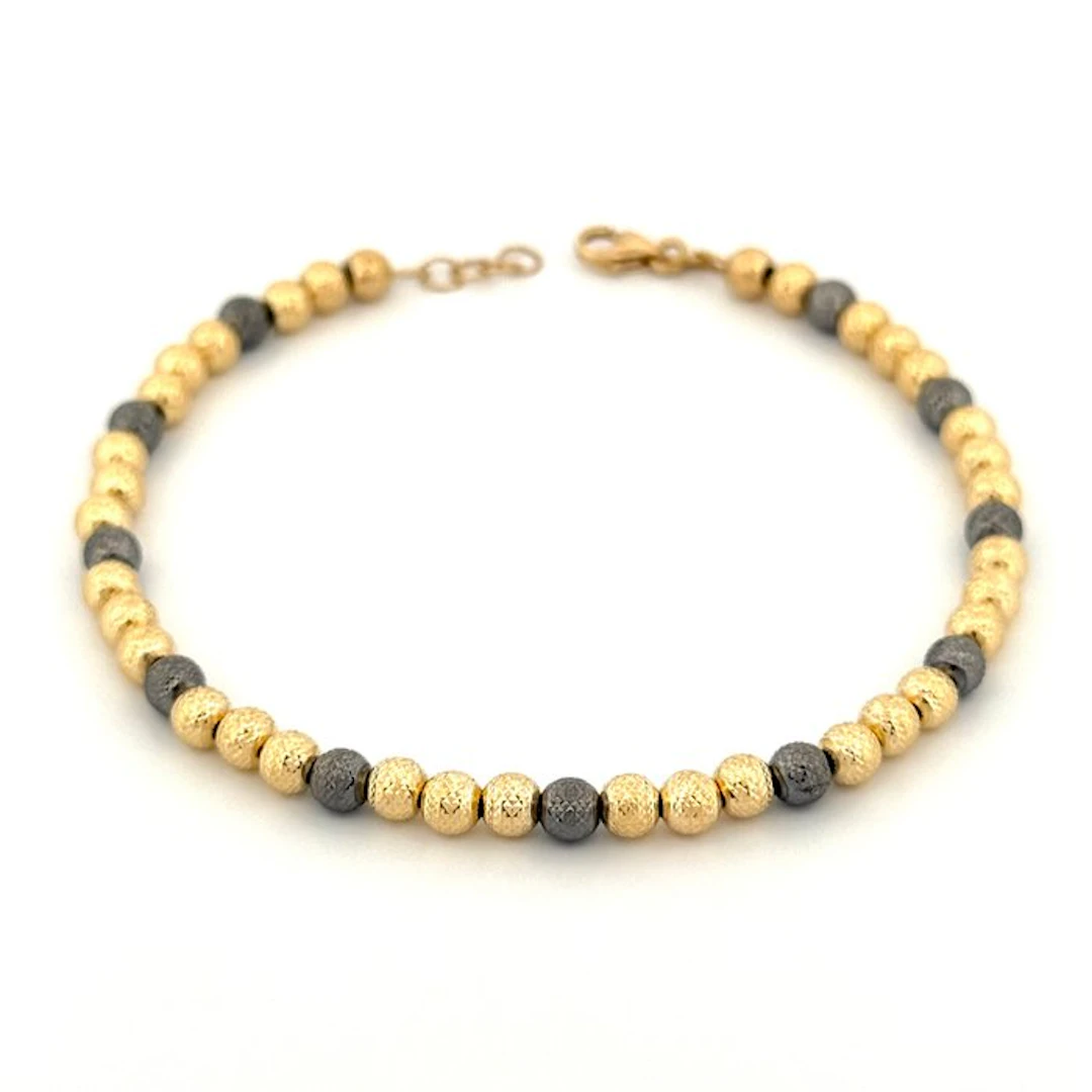 Bracelet - 18 kt. Black Gold, Yellow gold - Gold Art