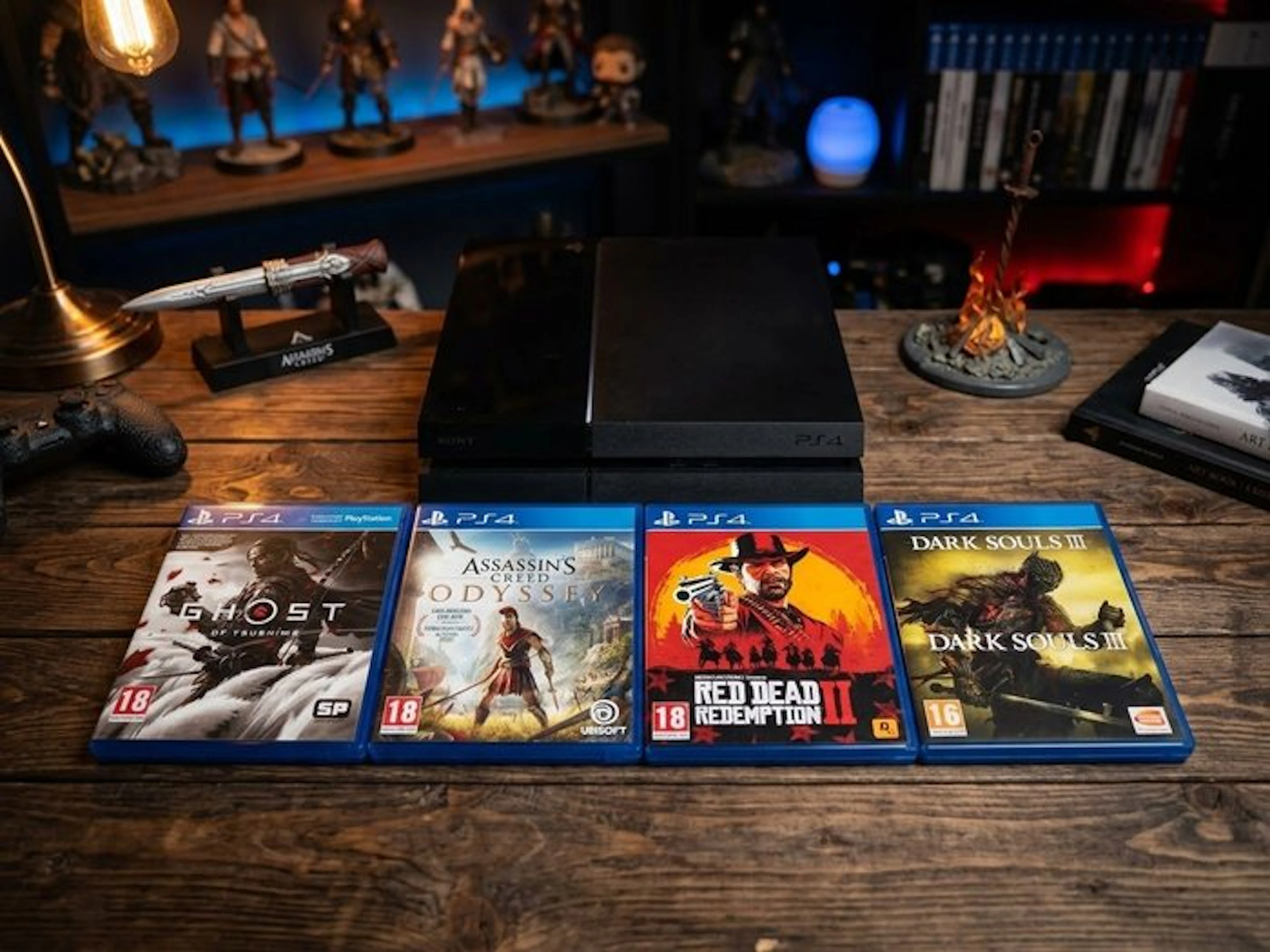 Sony - Playstation 4 (PS4) - PlayStation 4 with Ghost of...