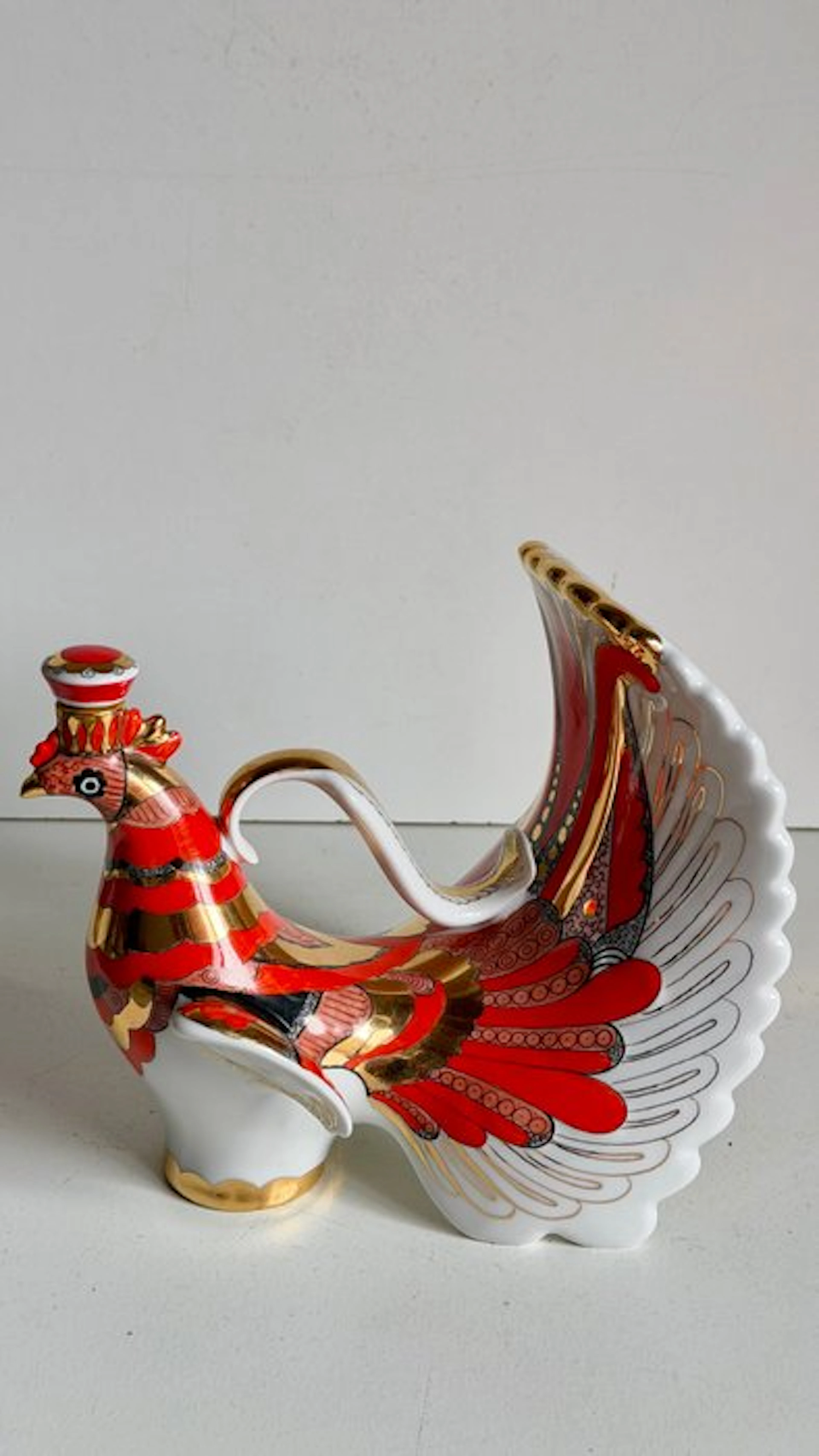 Decorative ornament - Lomonosov - Firebird (Жар-птица)...