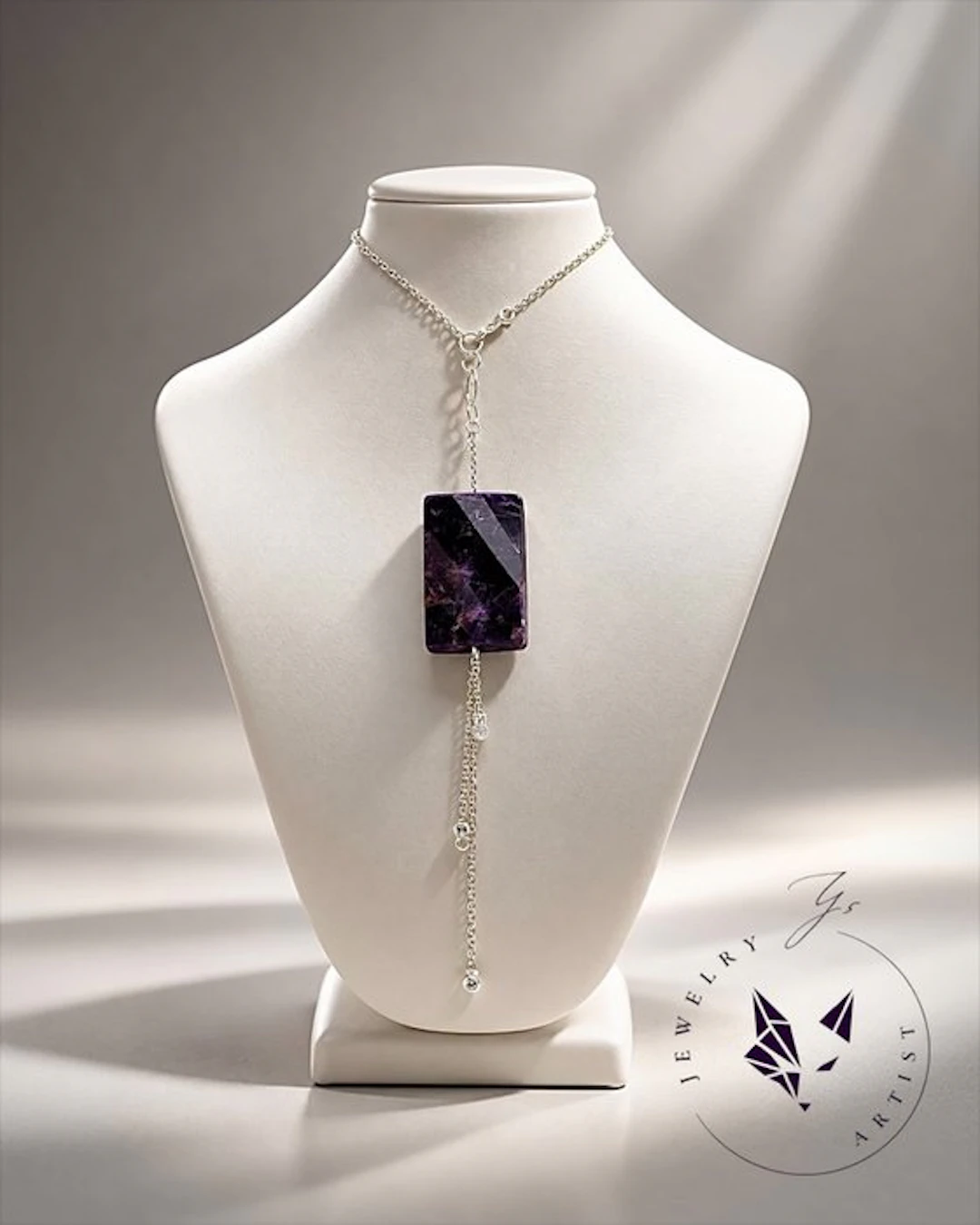 Designer Jewelry - Exceptional Amethyst - Sterling Silver...