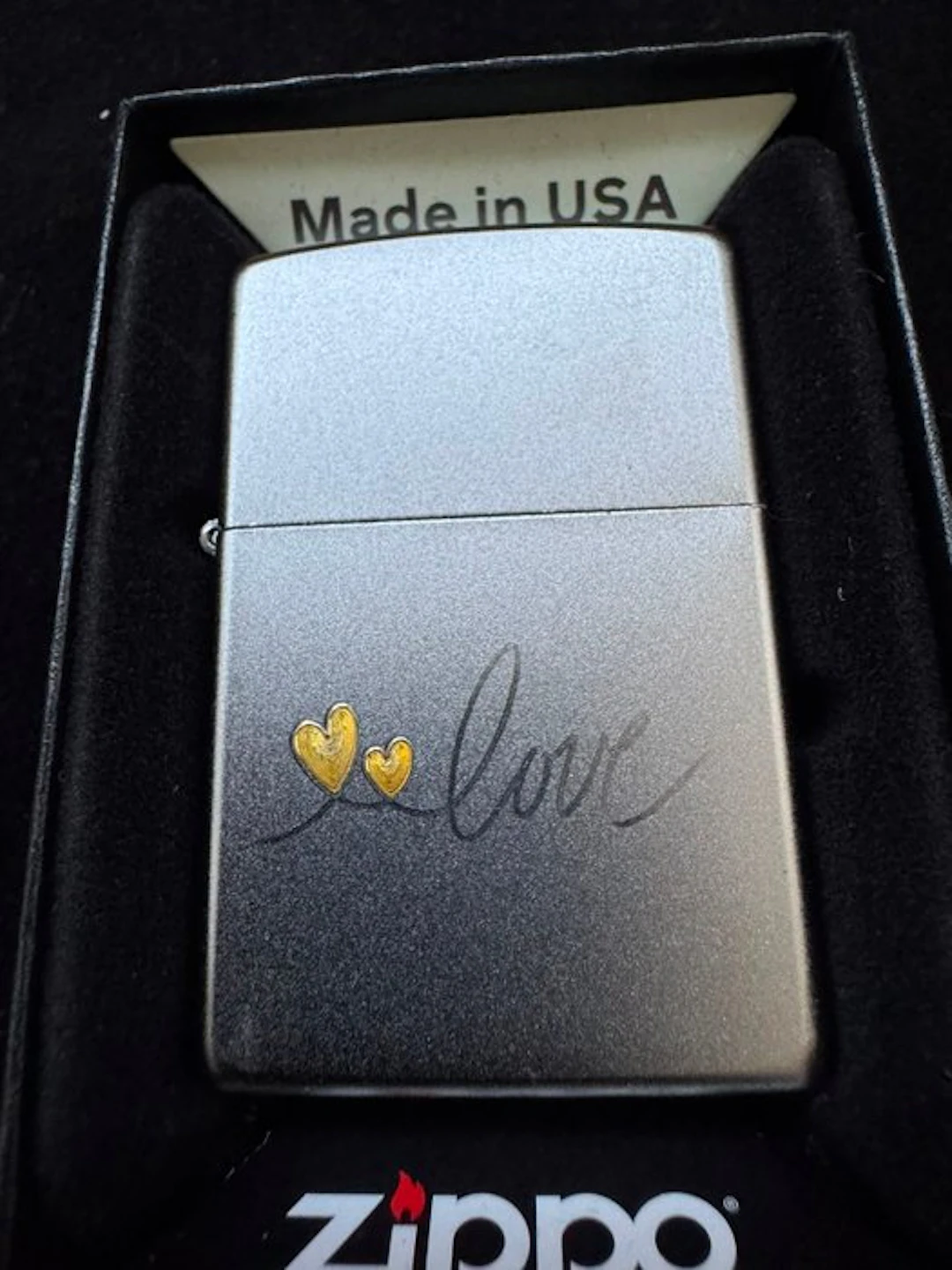 Zippo - No reserve price - Lighter - Steel (stainless)