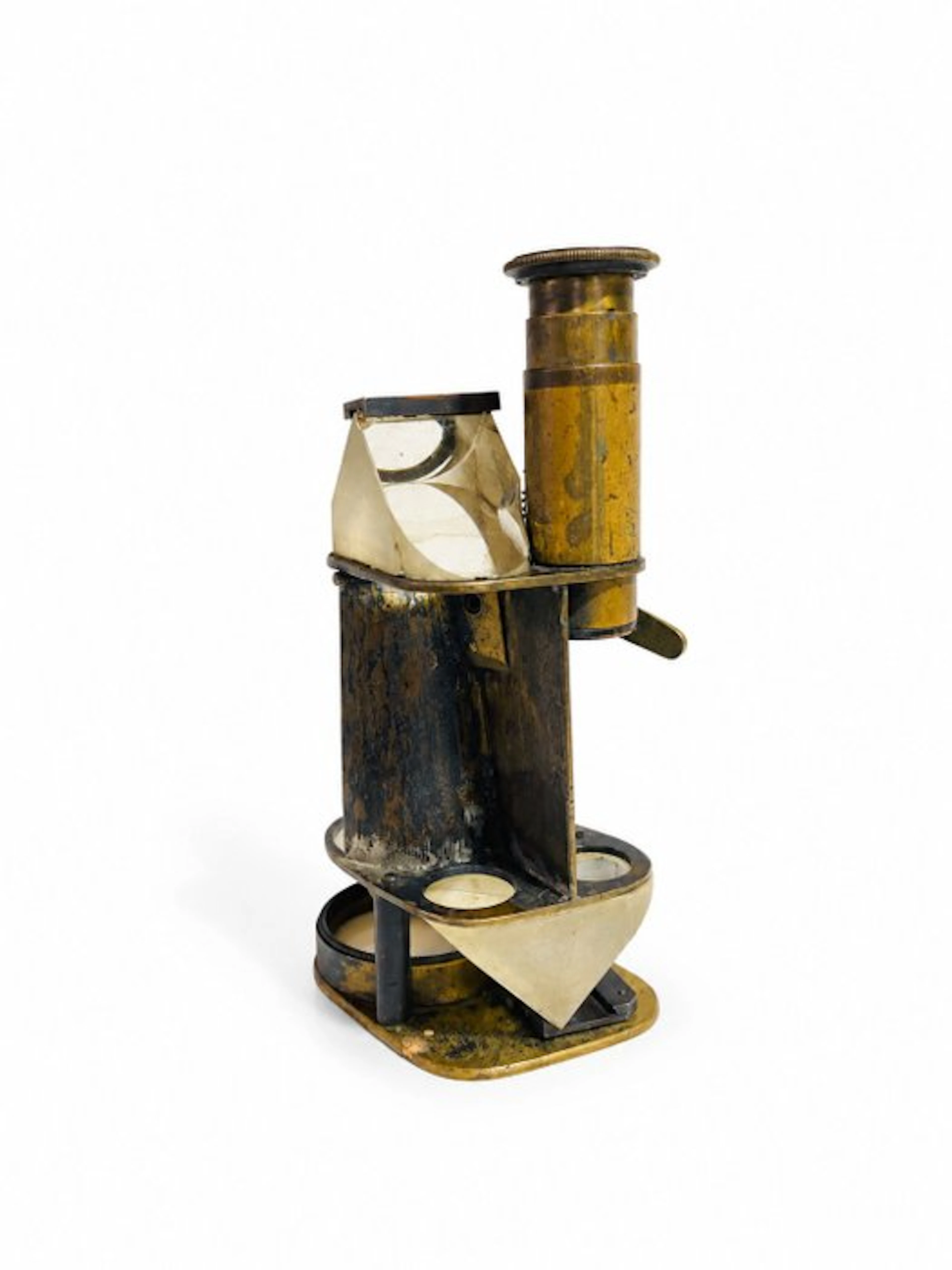 Microscope - Ancien micromètre optique scientifique