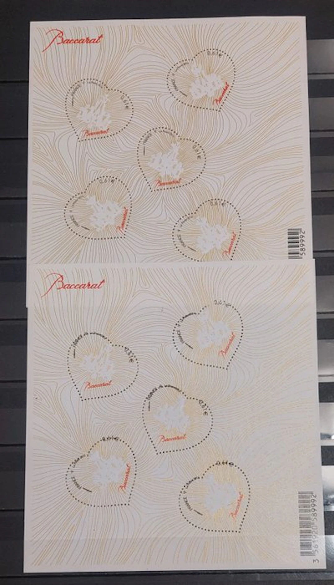 France 2014/2014 - 3 varieties of block 134 Baccarat - Y&T BF 134
