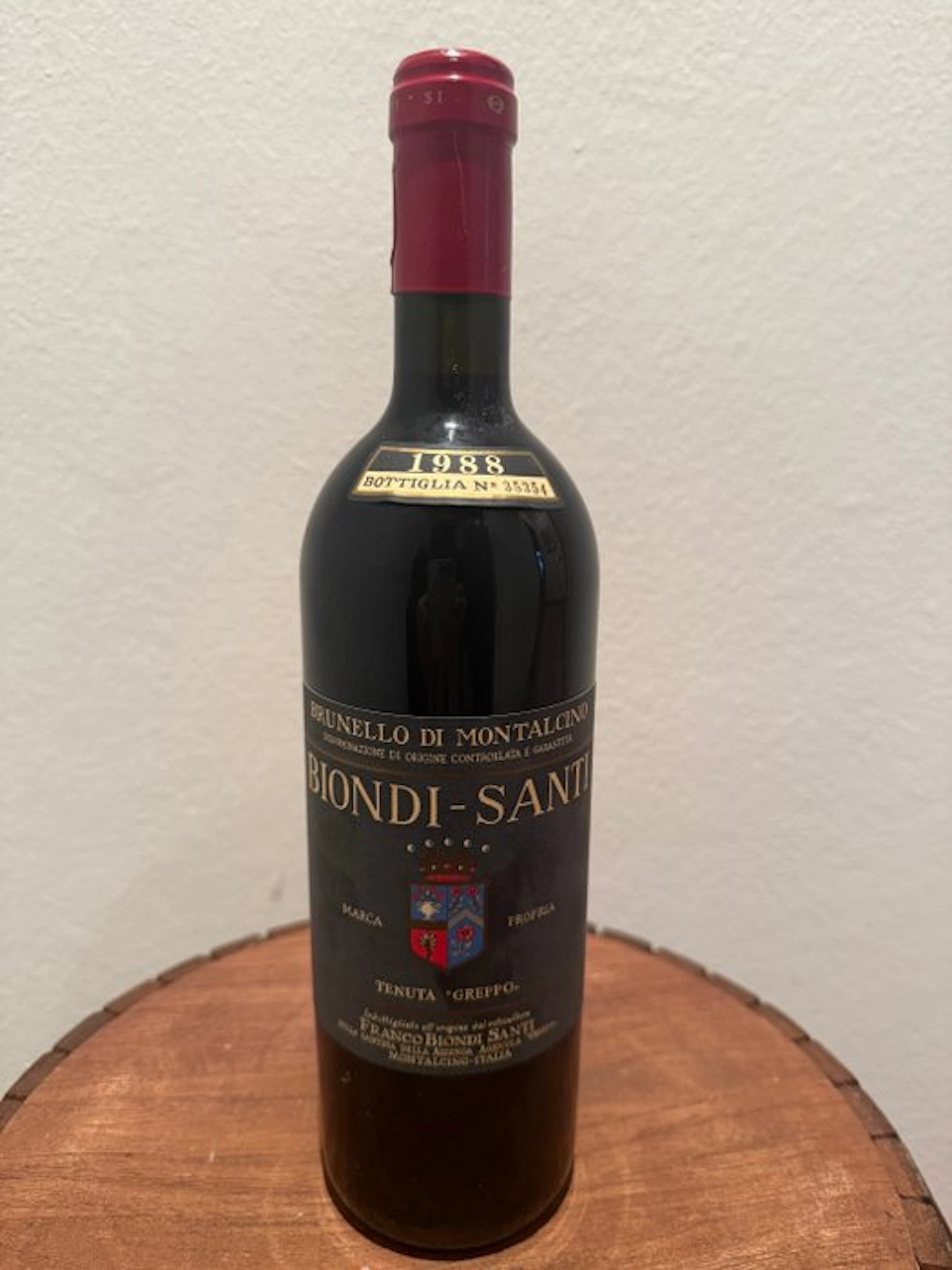 1988 Biondi Santi, Tenuta Greppo - Brunello di Montalcino - 1 Bottle (0.75L)
