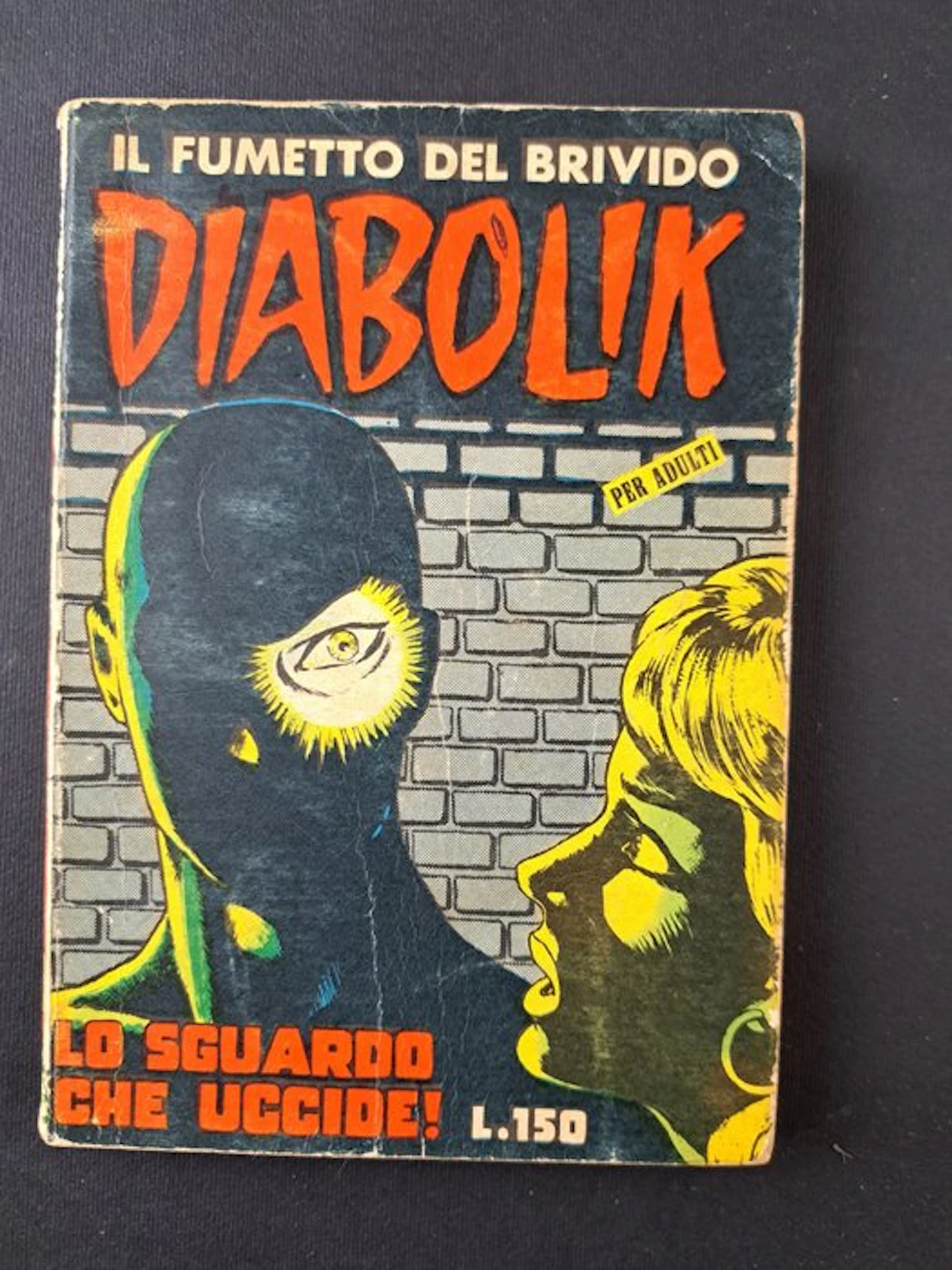 Diabolik: Lo Sguardo che Uccide - 1 Comic - First edition - 1964
