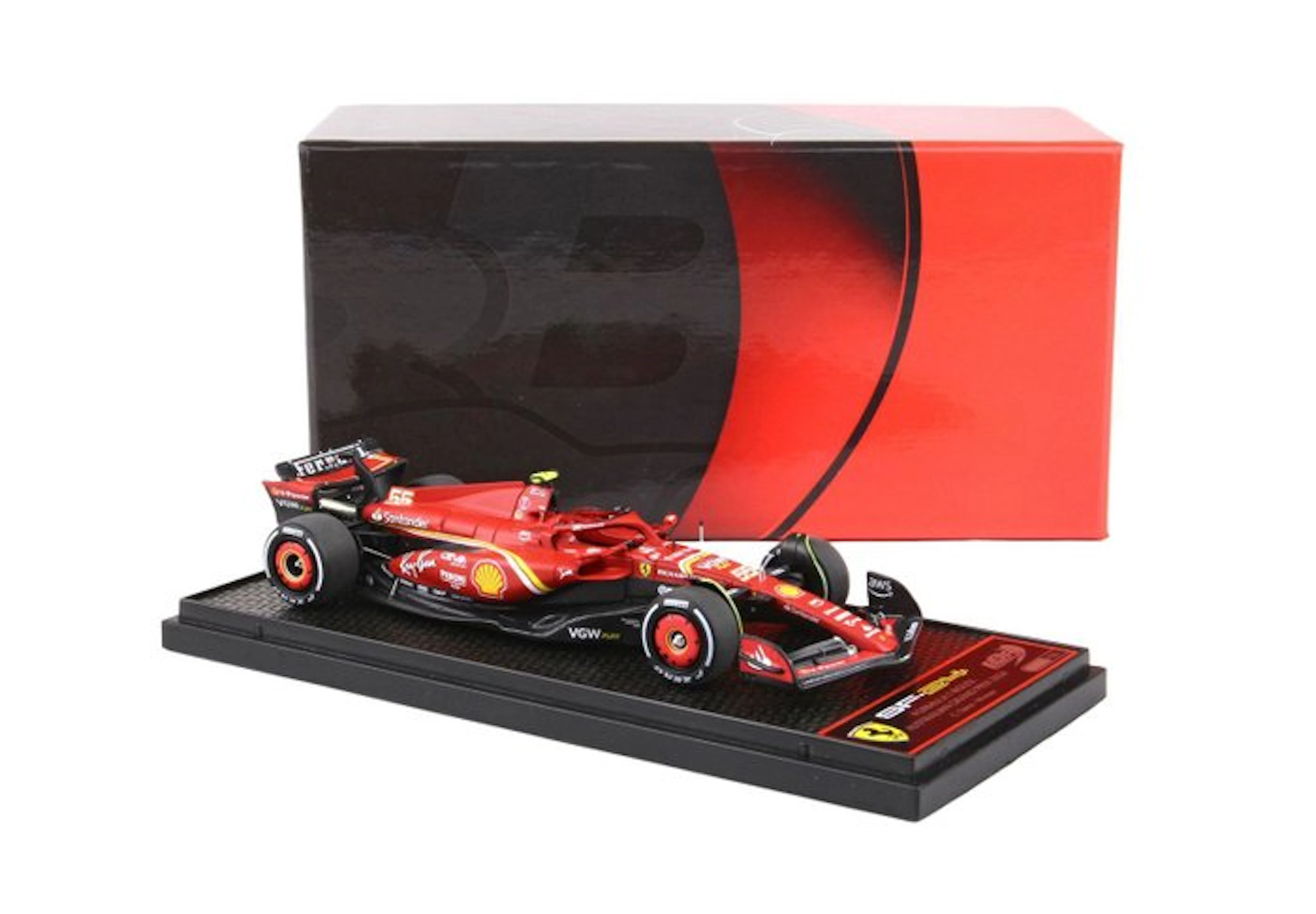 BBR 1:43 - Model race car - Ferrari SF24 Australian GP 2024-Winner #55 C