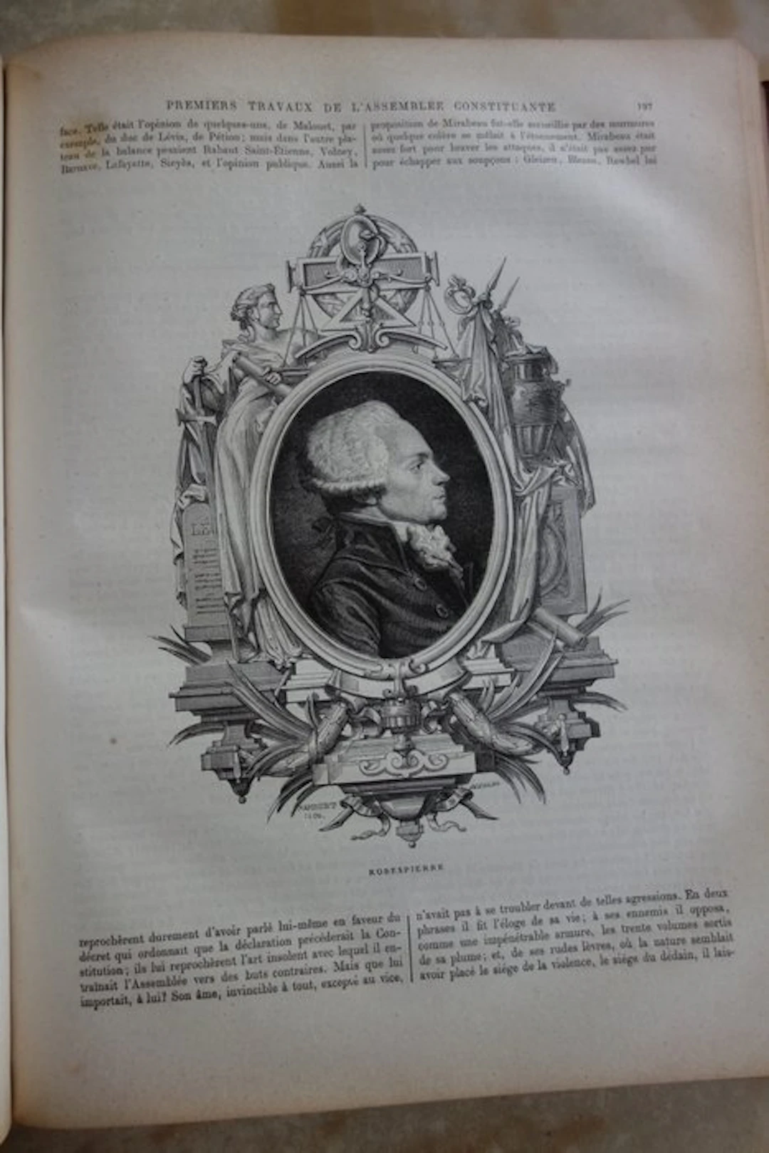 Louis Blanc - Histoire de la Révolution Française - 1866