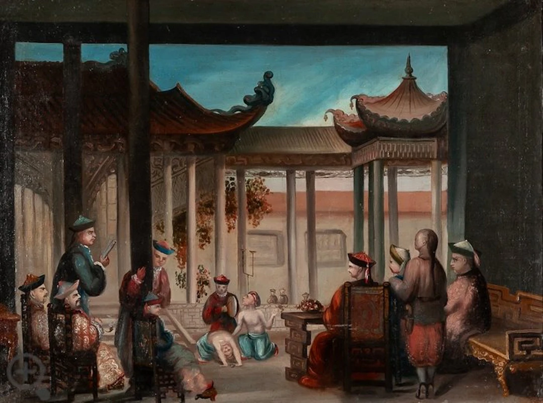 Atribuido al círculo o seguidores de Lam Qua (林官) o Sunqua