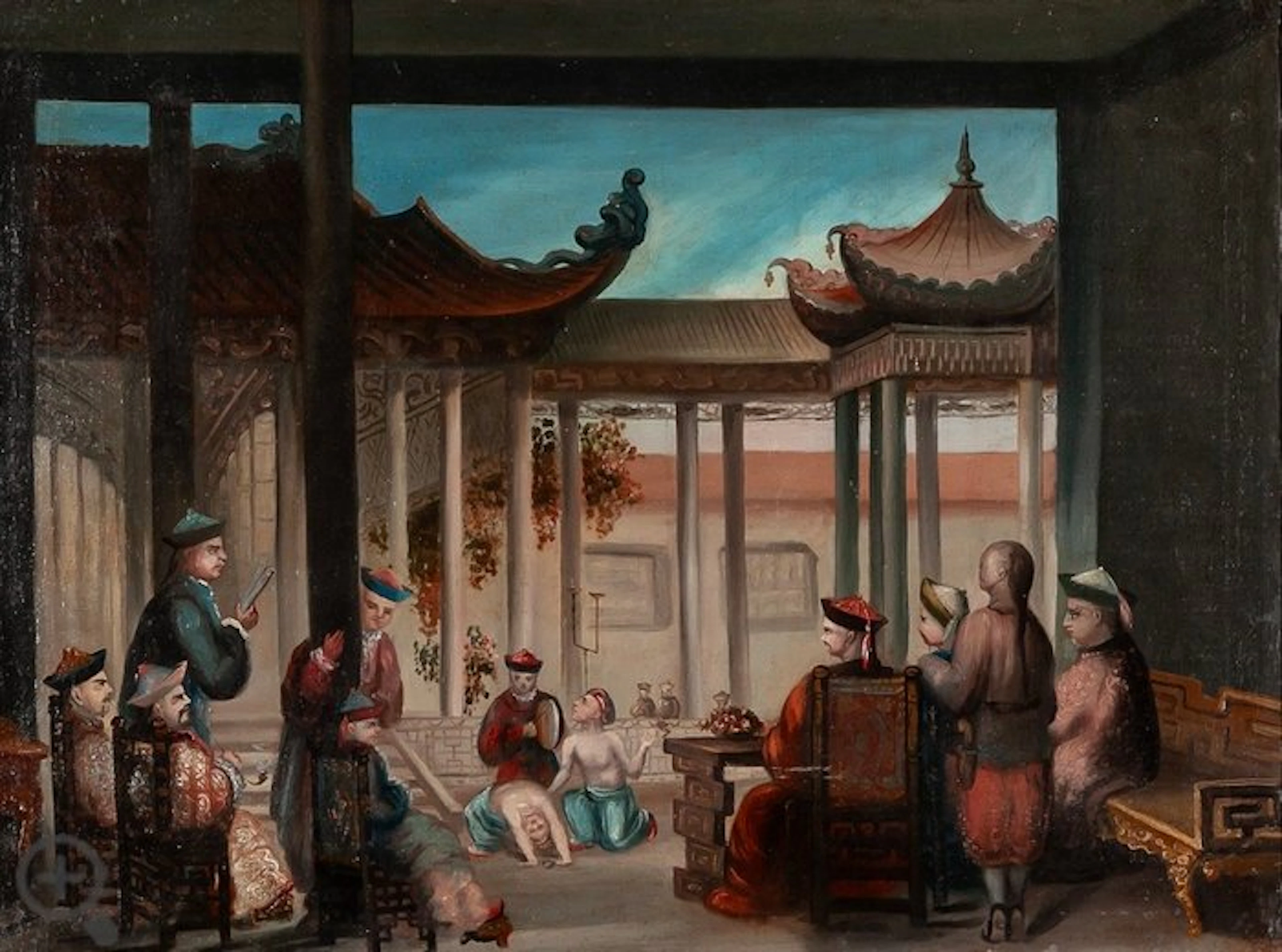 Atribuido al círculo o seguidores de Lam Qua (林官) o Sunqua