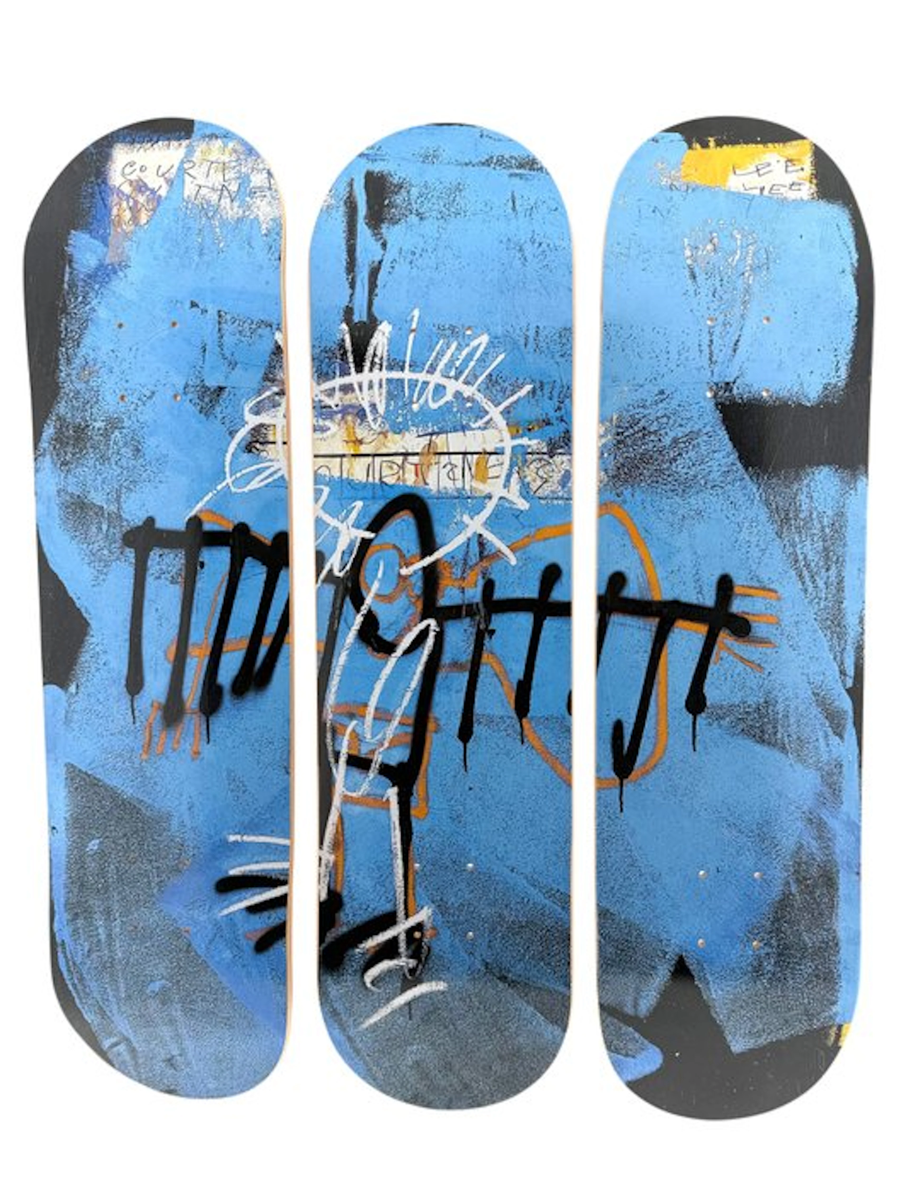 JEAN-MICHEL BASQUIAT (after) X Skateroom - UNTITLED (ANGEL)