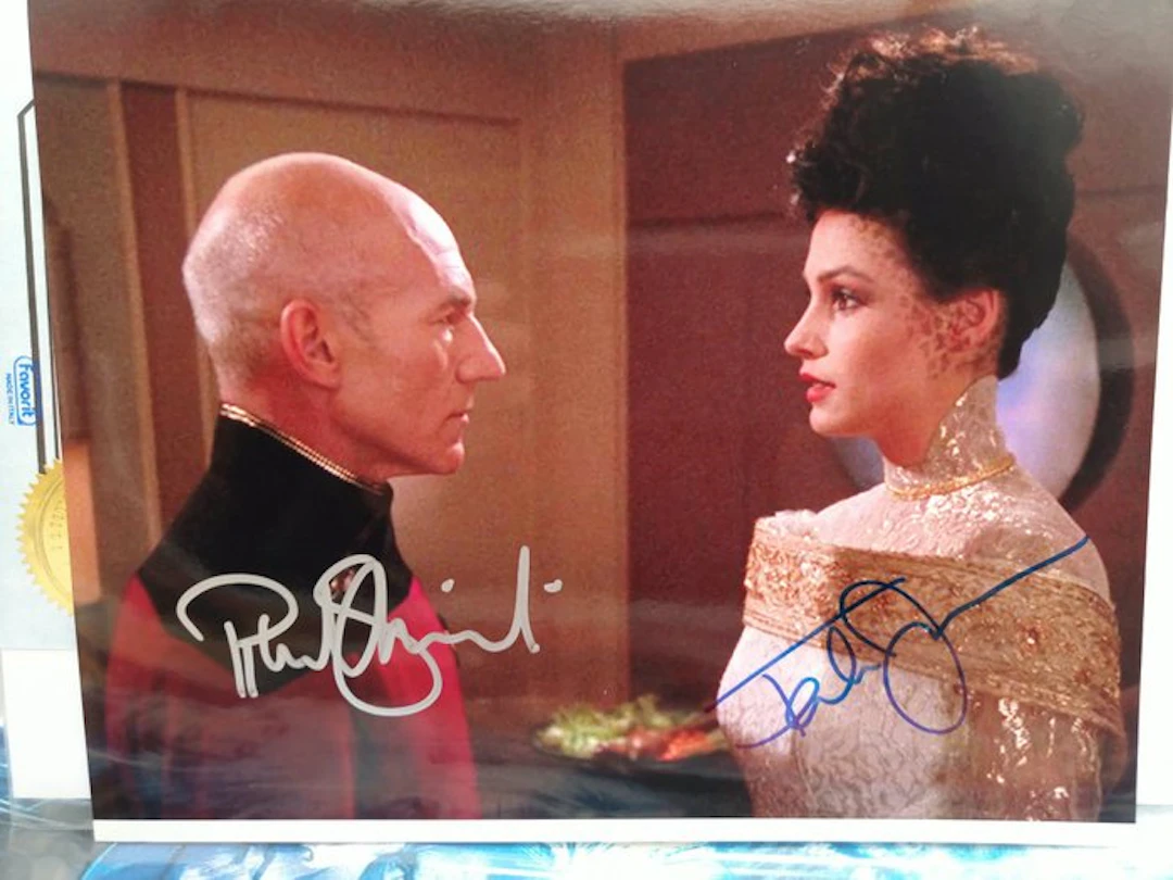 Star Trek The Next Generation - Signed in person by...