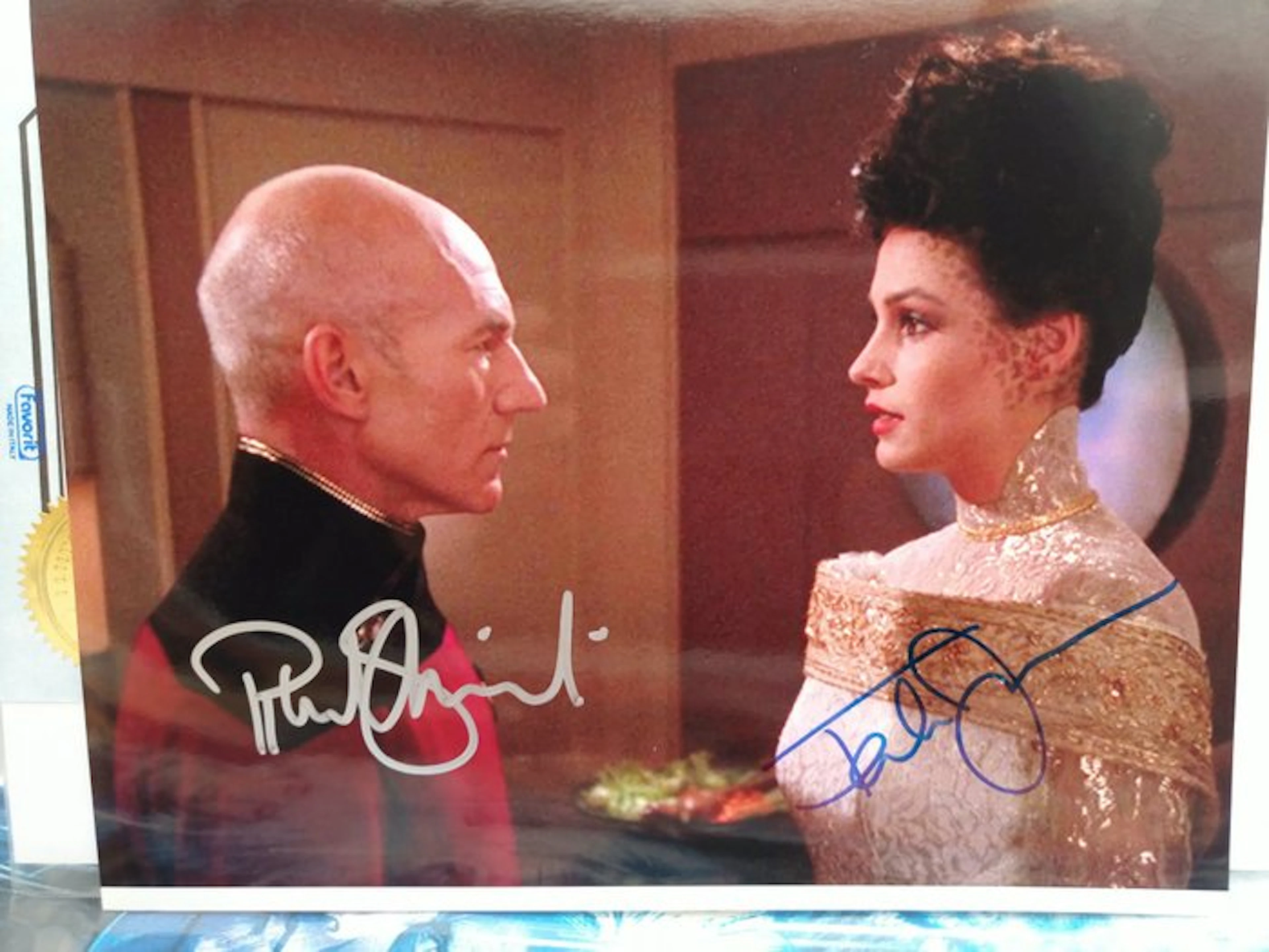 Star Trek The Next Generation - Signed in person by...