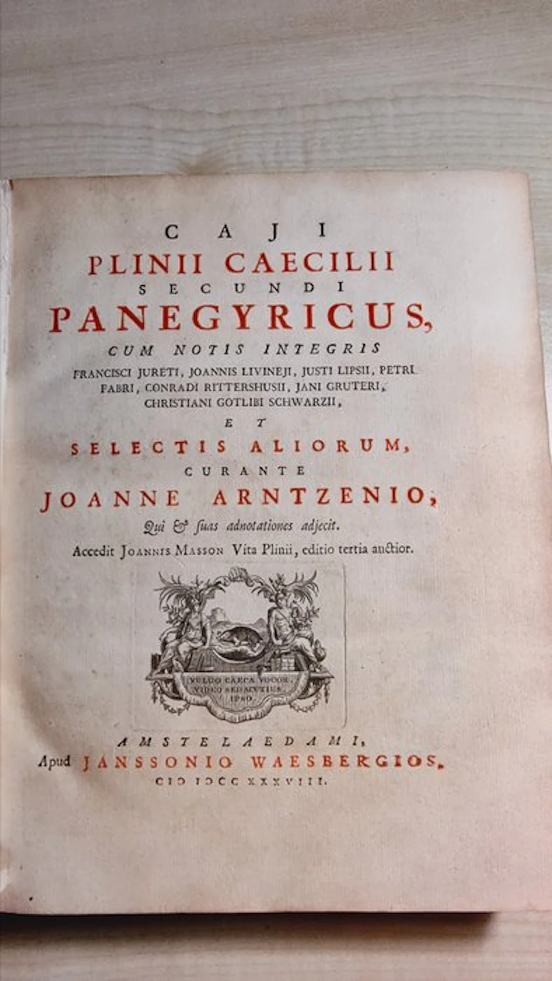 Plinio Segundo (Plinii Caecilii Secundi) - C