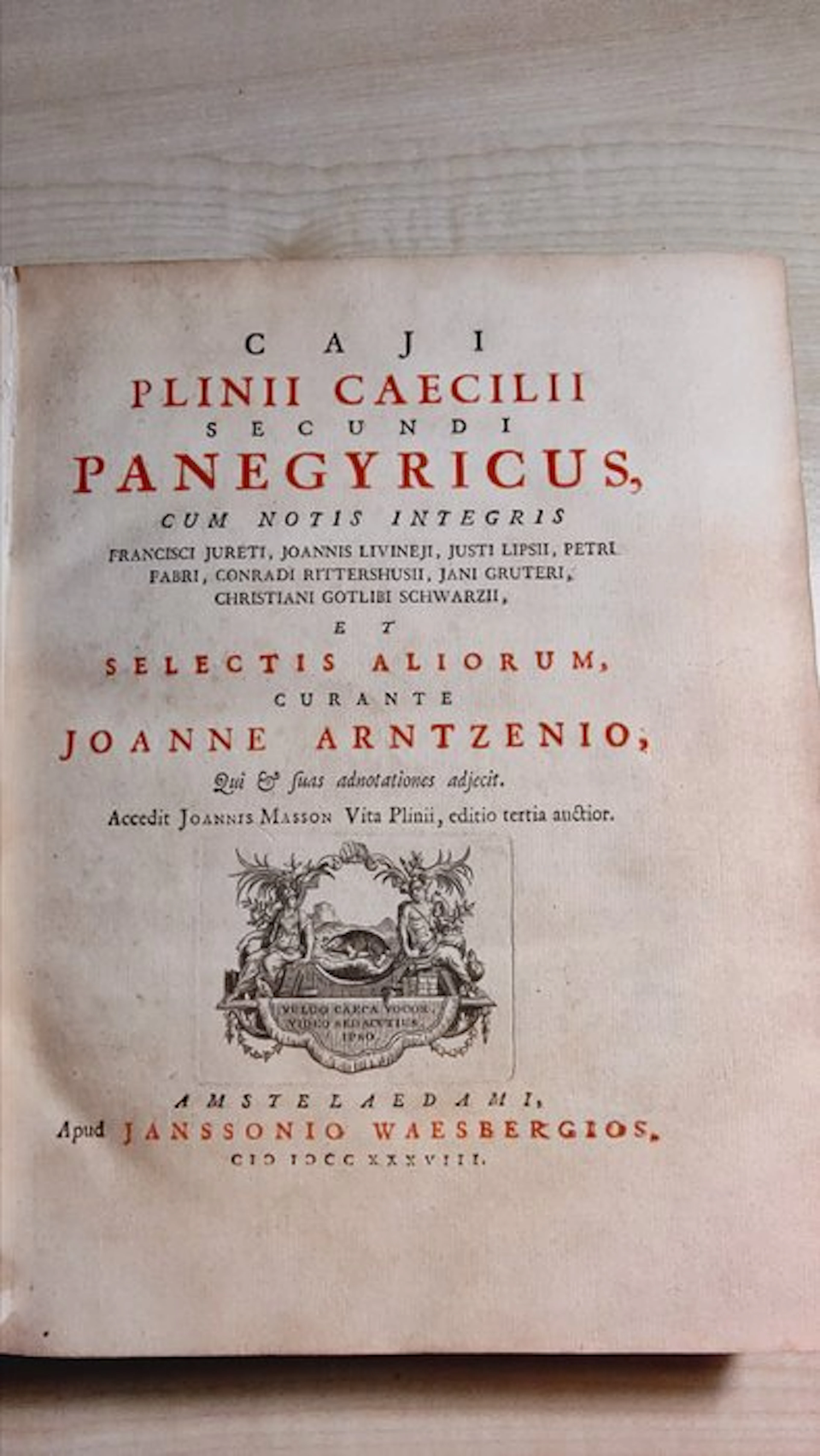 Plinio Segundo (Plinii Caecilii Secundi) - C