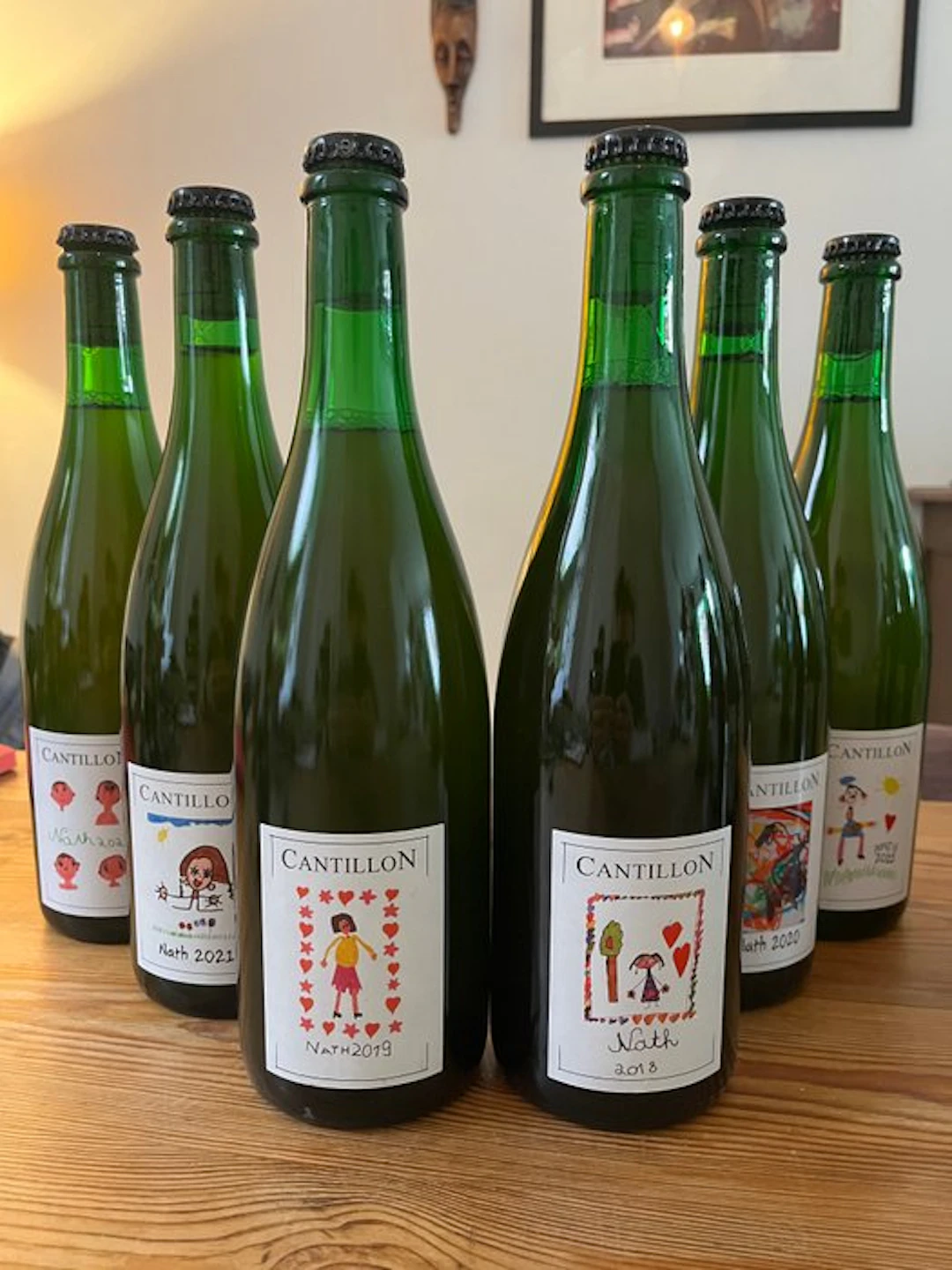 Cantillon - Nath 2018, 2019, 2020, 2021, 2022 & 2023 - 75cl - 6 bottles