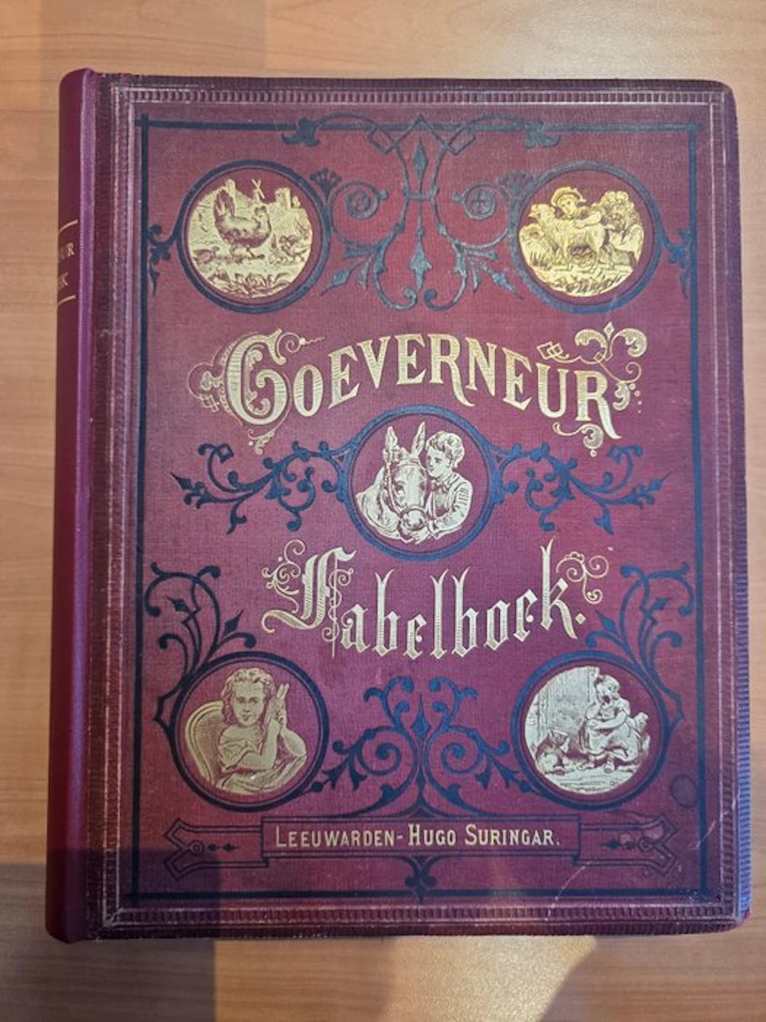 J.J.A.Goeverneur, Otto Eerelman. - Fabelboek - 1882