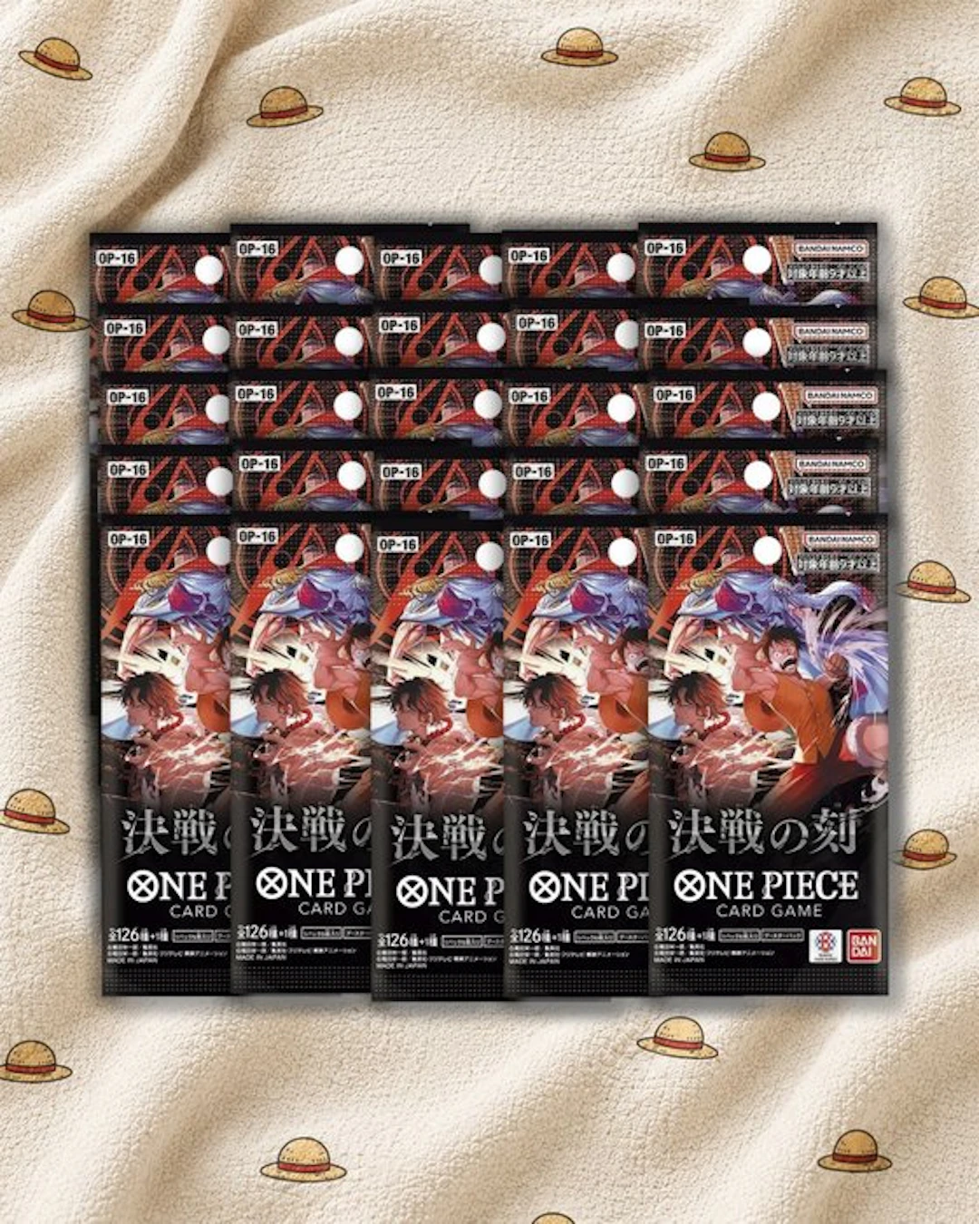 Bandai - 25 Booster pack - One Piece - One Piece TCG...