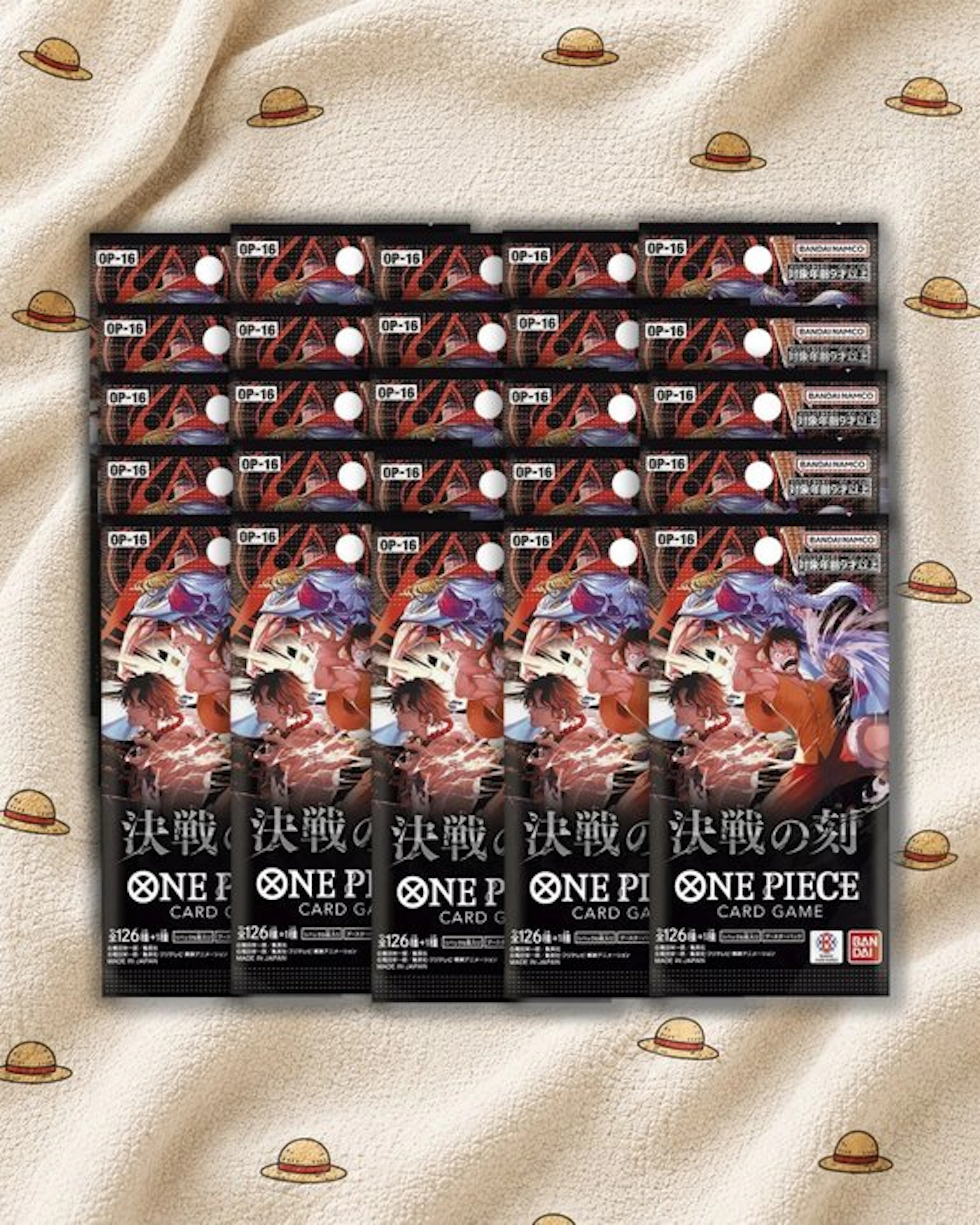 Bandai - 25 Booster pack - One Piece - One Piece TCG...