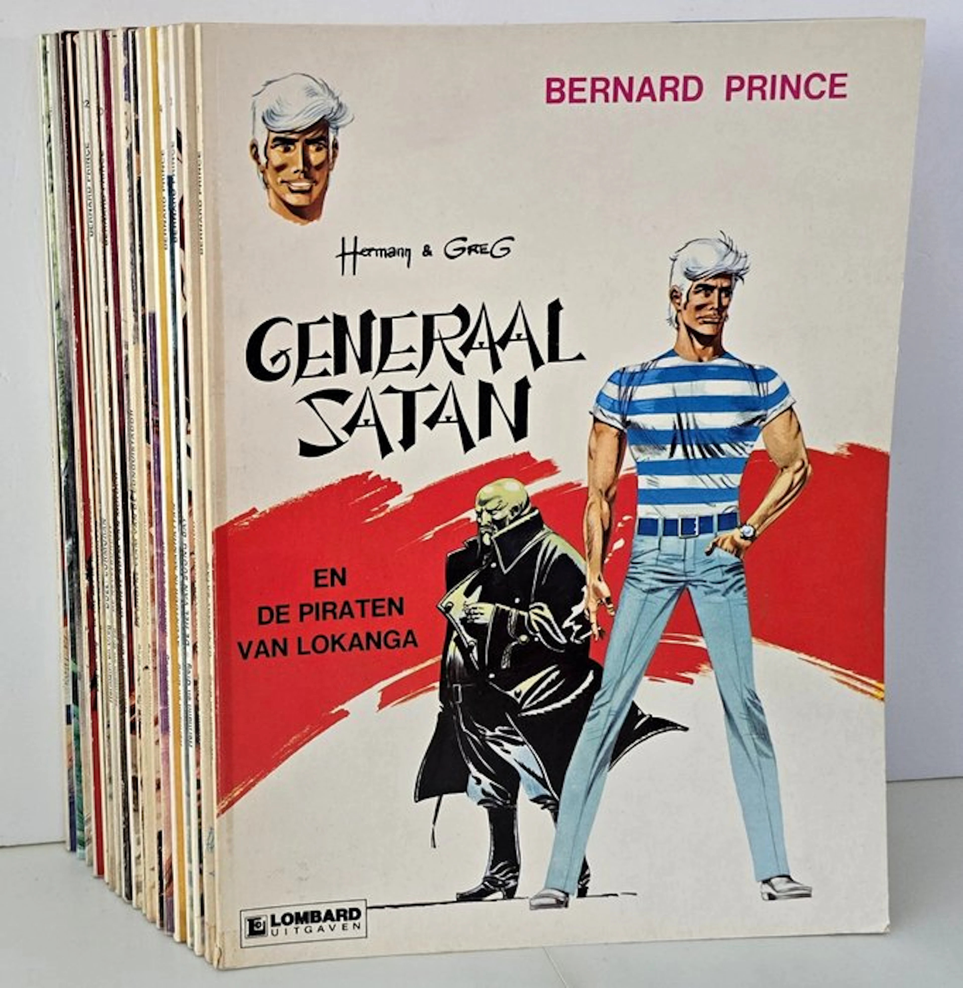 Bernard Prince 1 t/m 18 - volledige reeks SC / Gisteren...