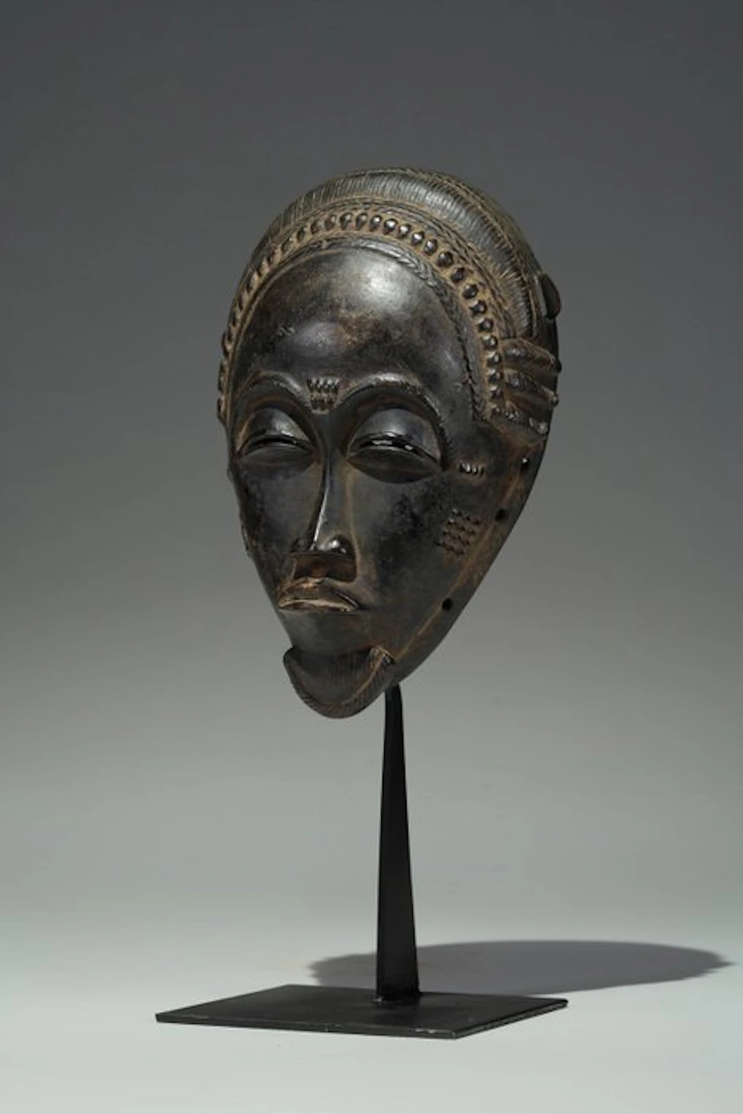 A wooden mask - Baule - Côte d'Ivoire