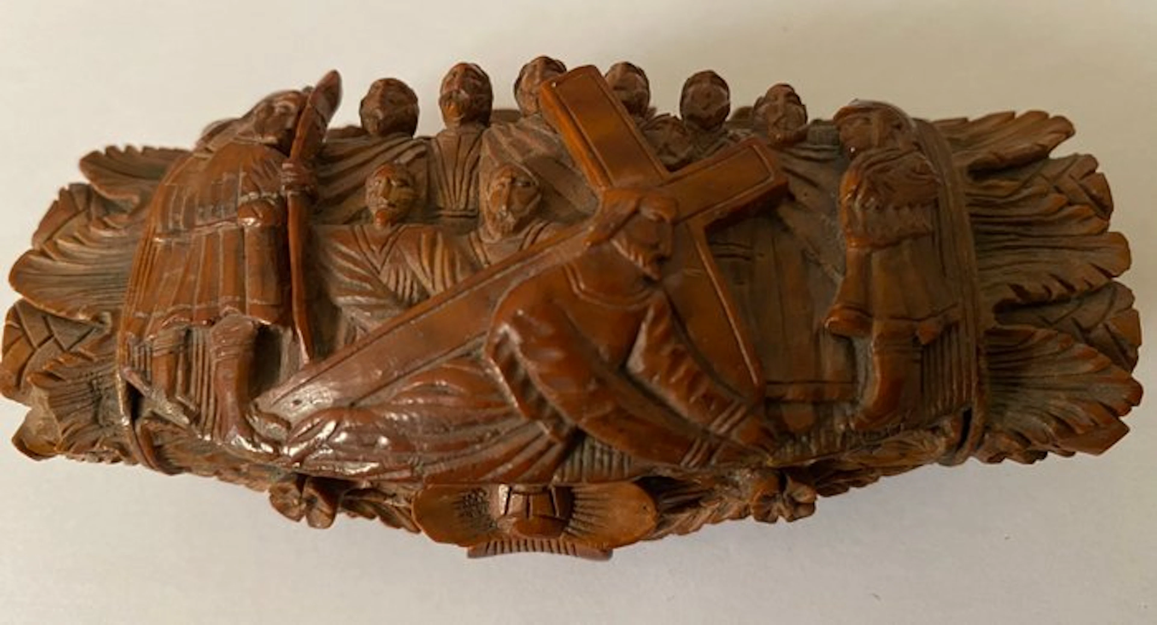 Christian objects - Corozzo Nuts - 1850-1900 - Convict Labour Snuff Box