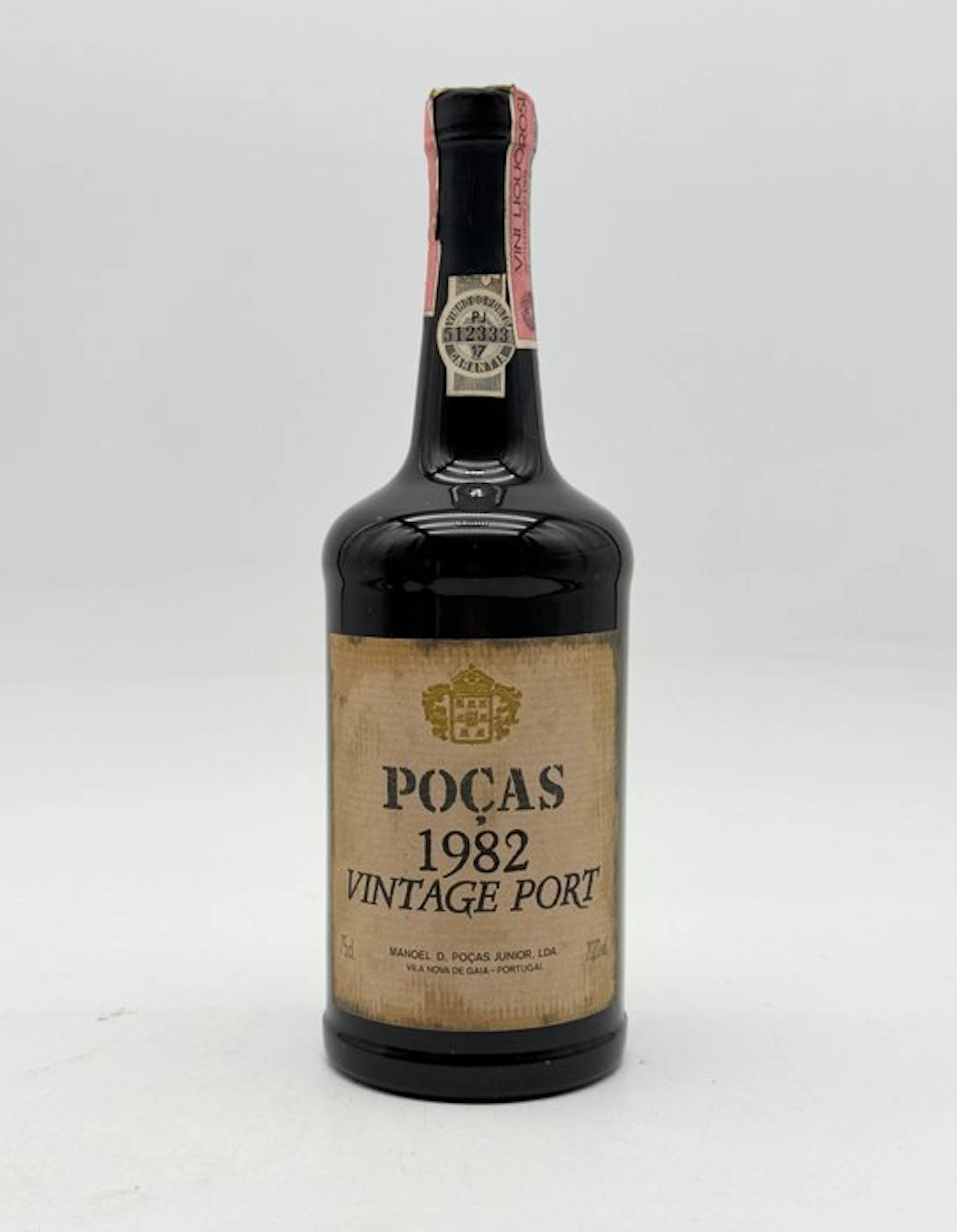 1982 Poças Junior - Vintage Port - Douro - 1 Bottle (0.75L)