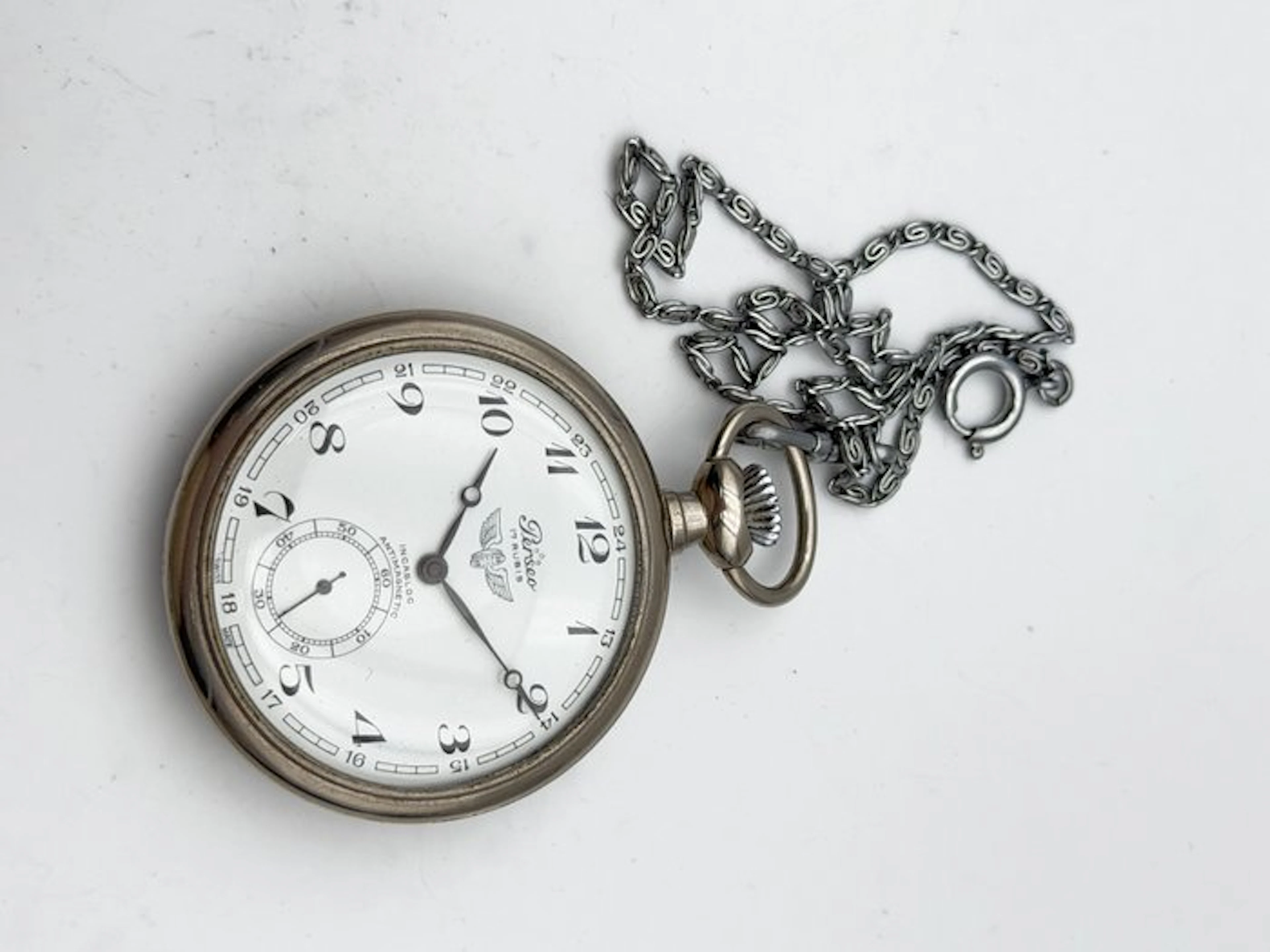 Perseo - fs ferrovie dello stato pocket watch unitas - 1970-1979