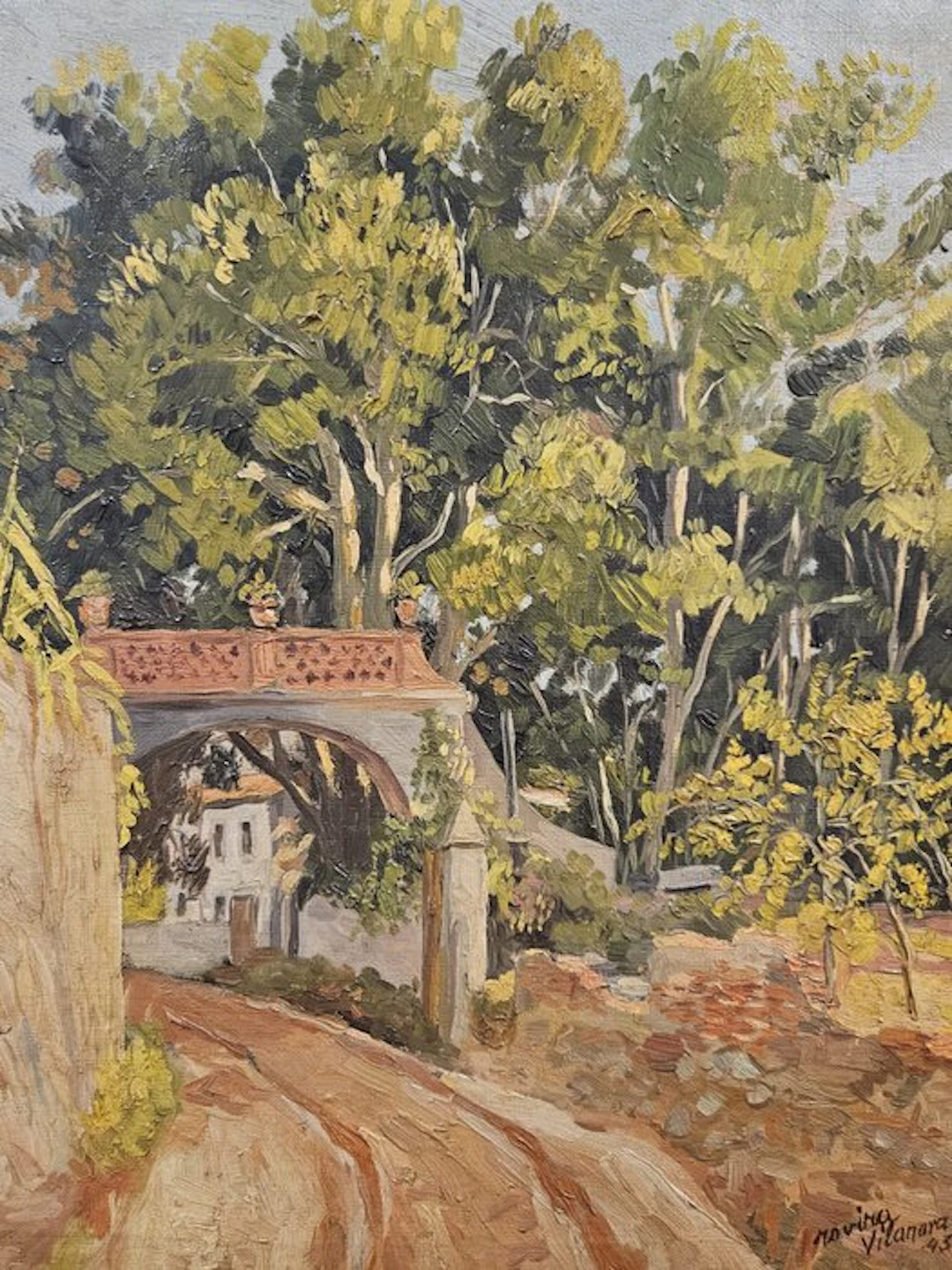 Escuela Impresionista (XX) - Claro en el Bosque