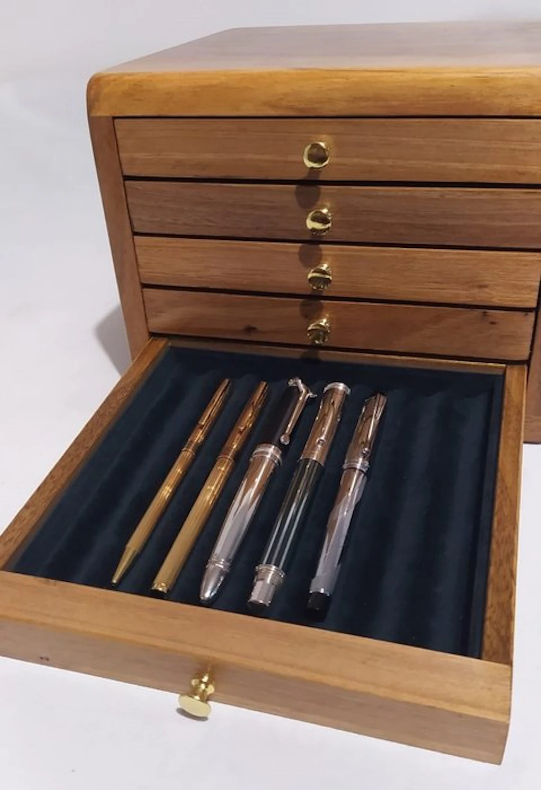 Desk set - Wood- Walnut