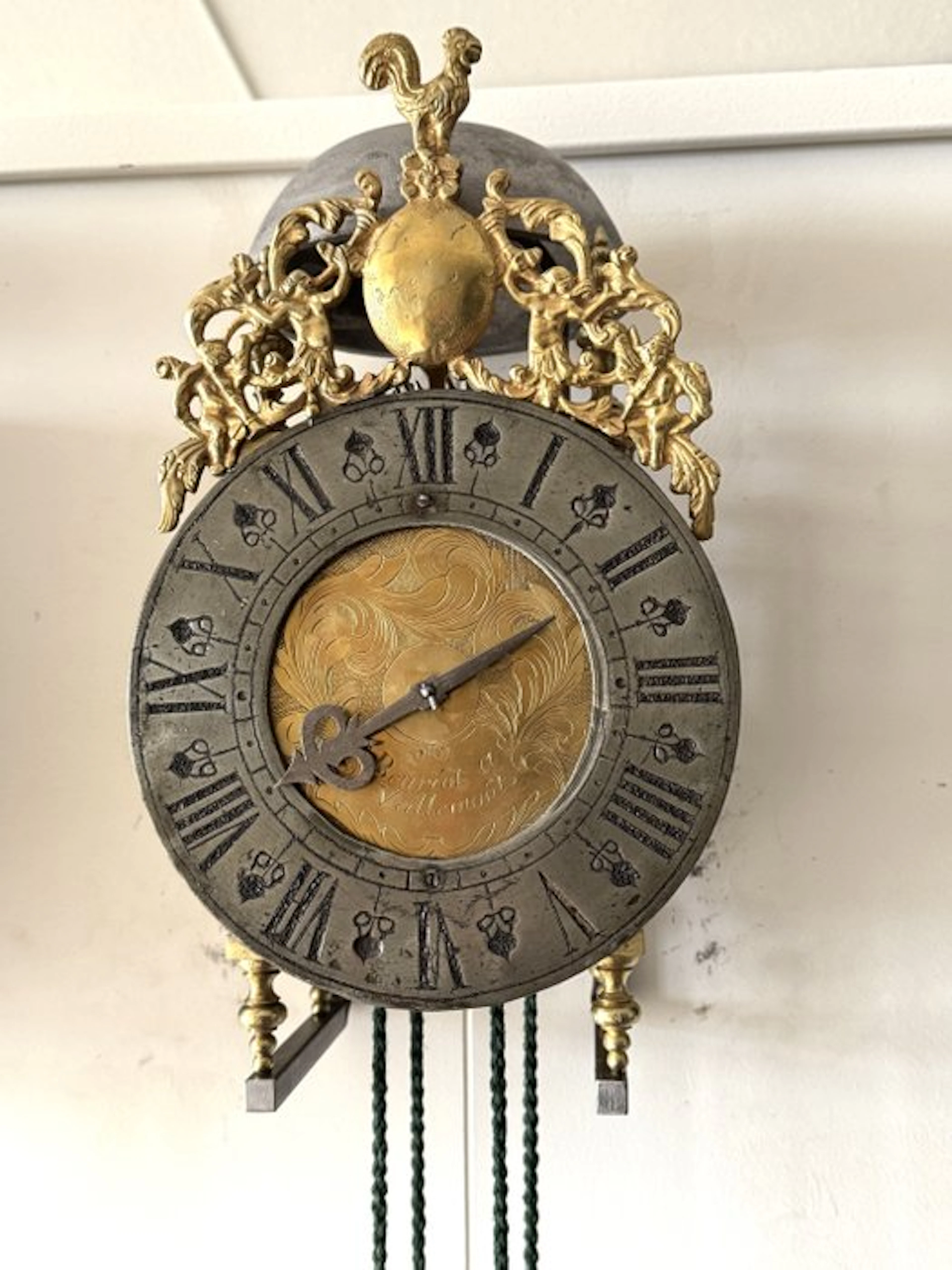 Lantern clock - Brass, Tin - 1750-1800 - French Lantern Game