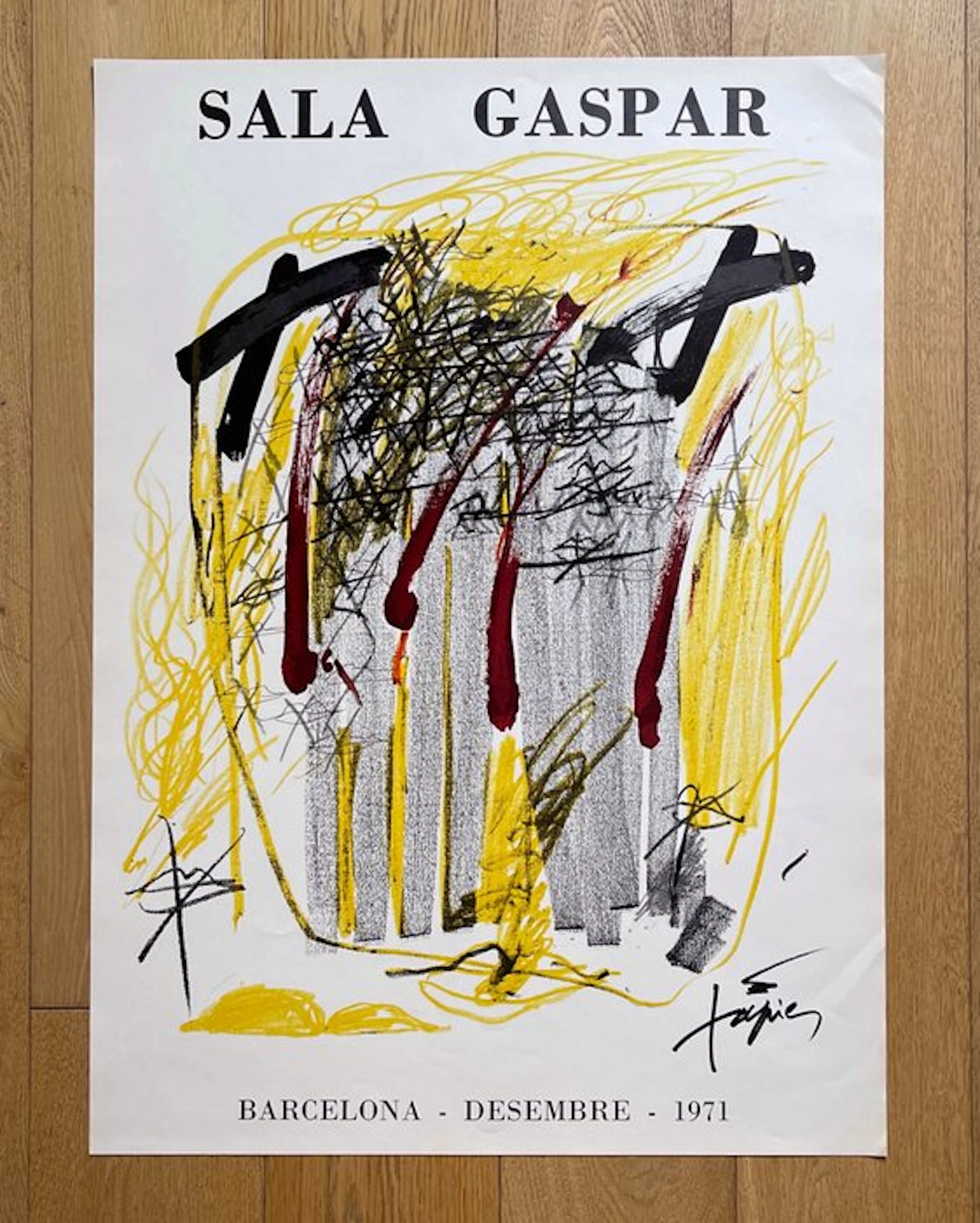 Antoni Tapies - Antoni Tàpies – Sala Gaspar, Barcelona – 1971 - 1970s