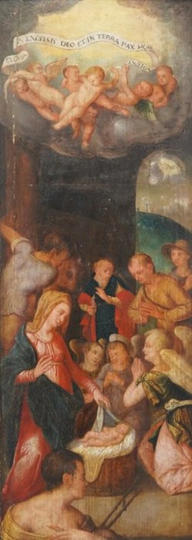 Antwerp School (XVI-XVII) - Double-sided painting
