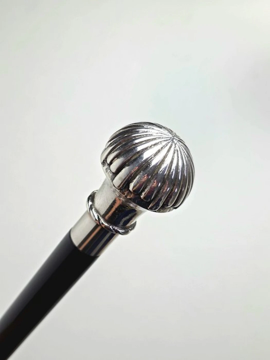 Walking stick - Silverplated - Silver plated