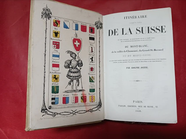 Adolphe Joanne - Itinéraire descriptif et historique de la Suisse