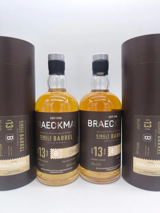 Braeckman 2007 13 years old Single Barrel - Ex-Bourbon Barrel No