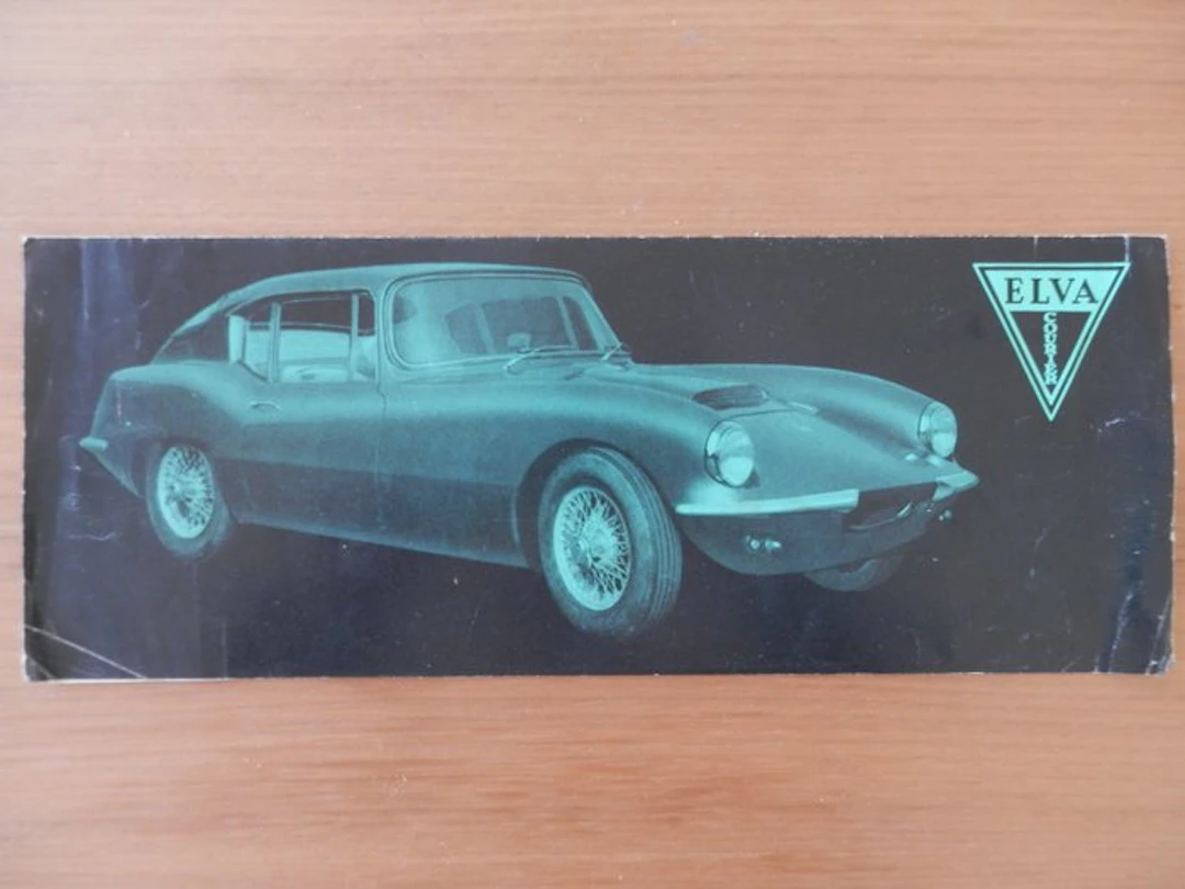 Brochure - Elva - Courier Open Sports two-seater and Fixed Head Coupé - 1962