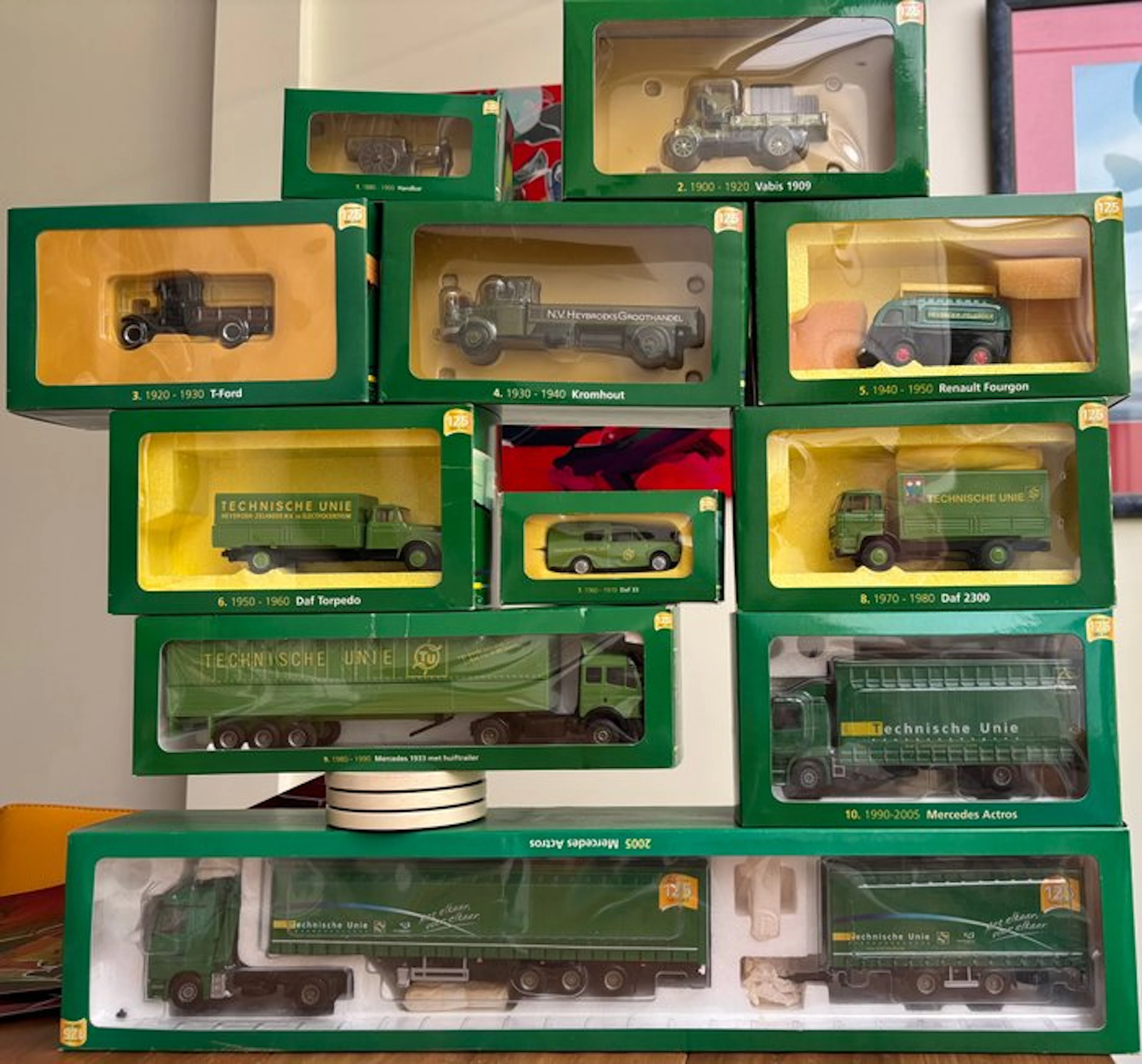 Lion Toys 1:43 - Model van (10) - Technische Unie set...