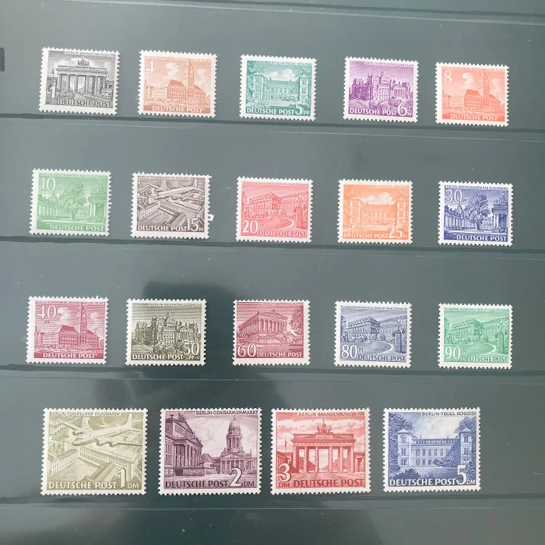 Berlin 1949 - Buildings of Berlin - MNH - Michel 42/60