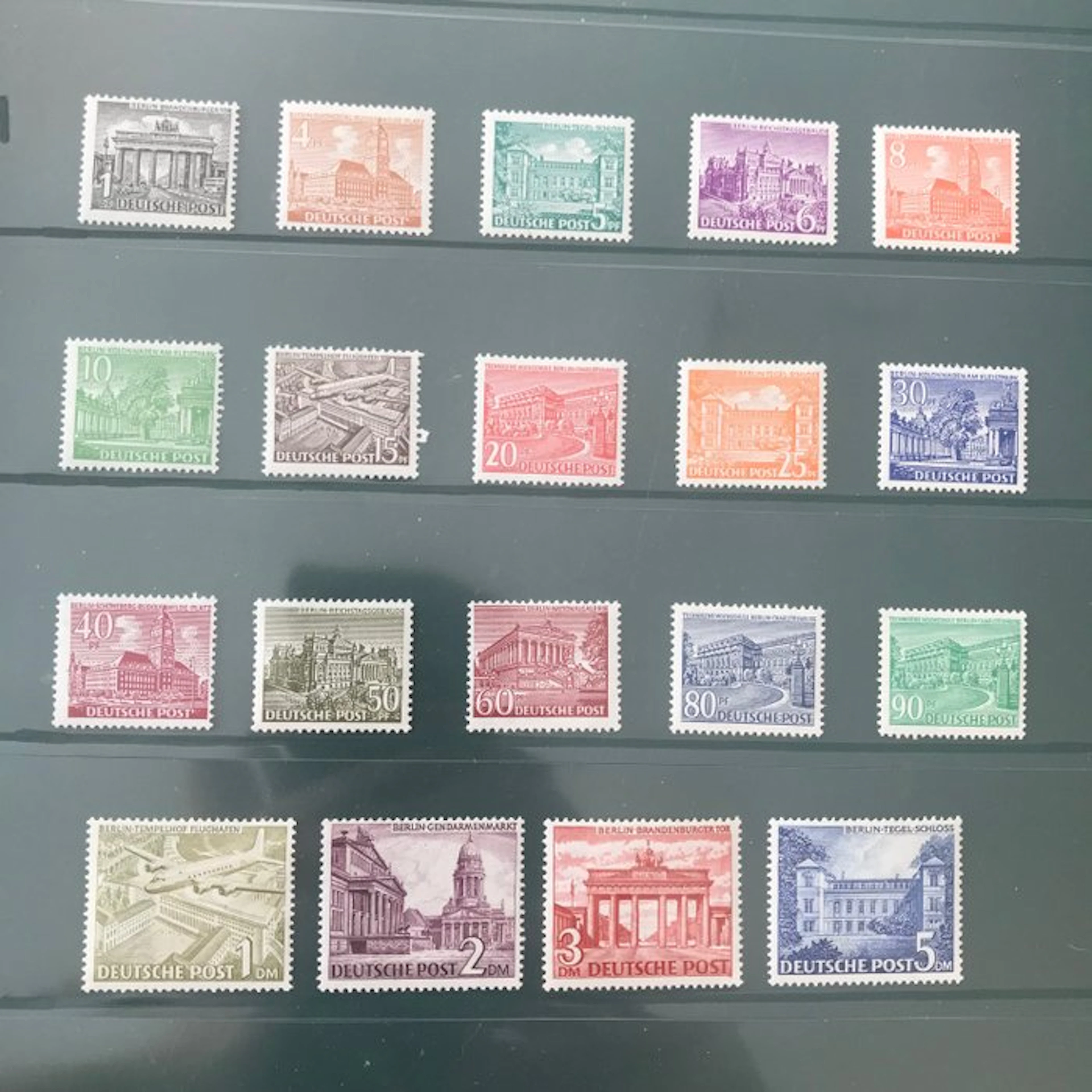 Berlin 1949 - Buildings of Berlin - MNH - Michel 42/60