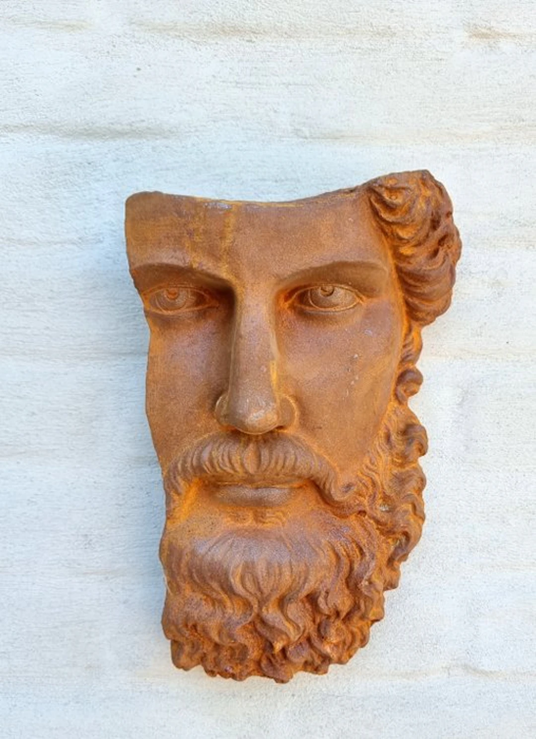 Figurine - Mythical face - wall art - Iron
