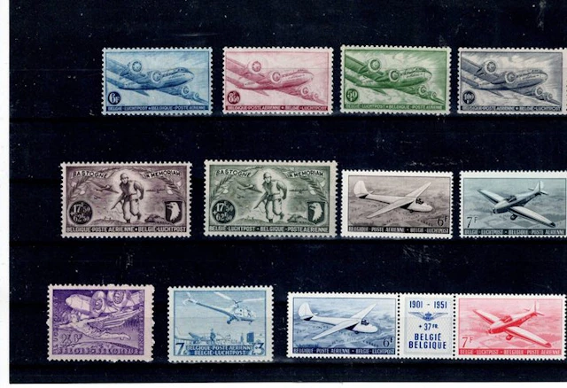 Belgium - Airmail stamps
