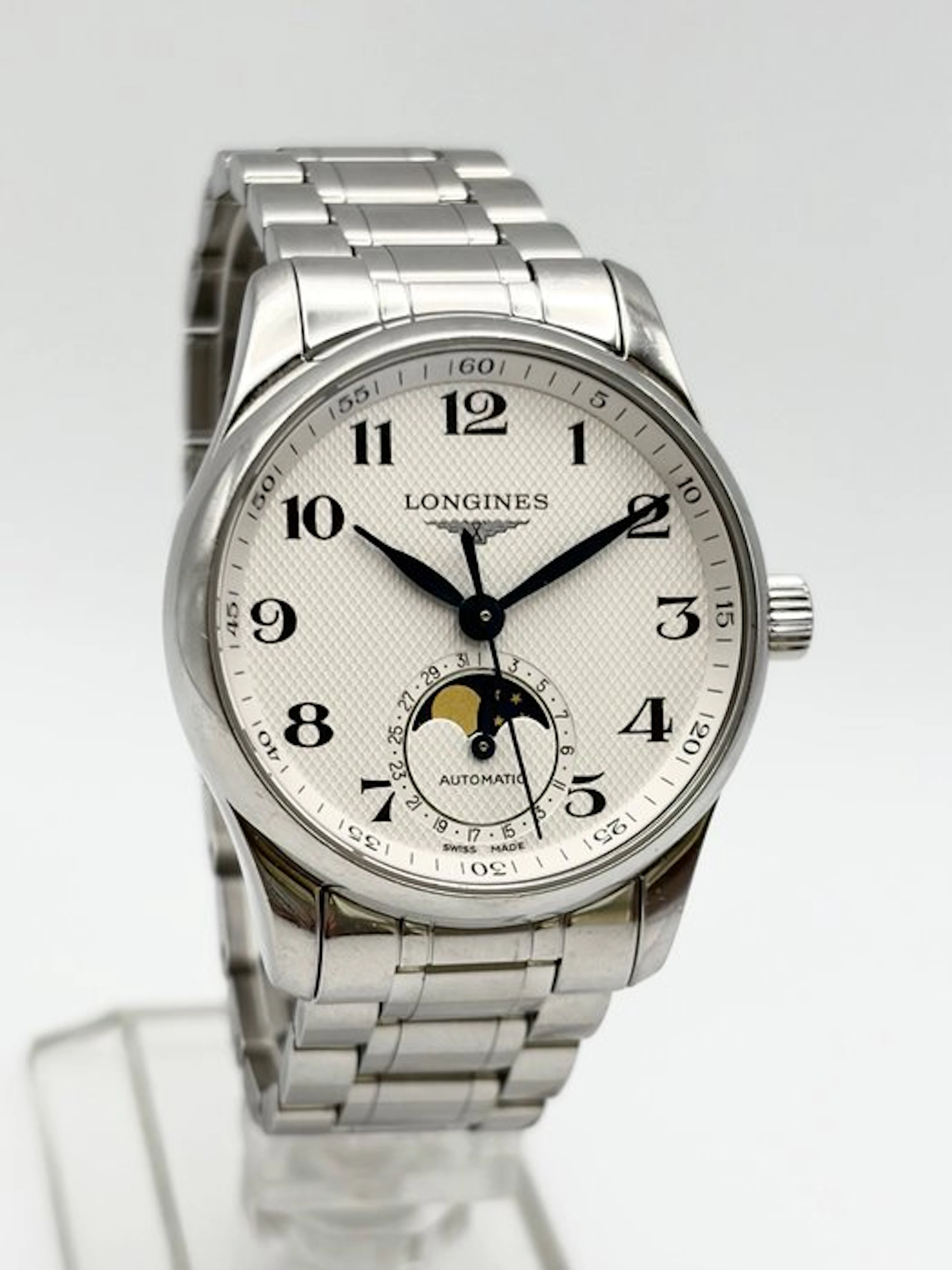 Longines - Master Collection Moonphase - L2.409.4.78.6 - Men - 2000-2010
