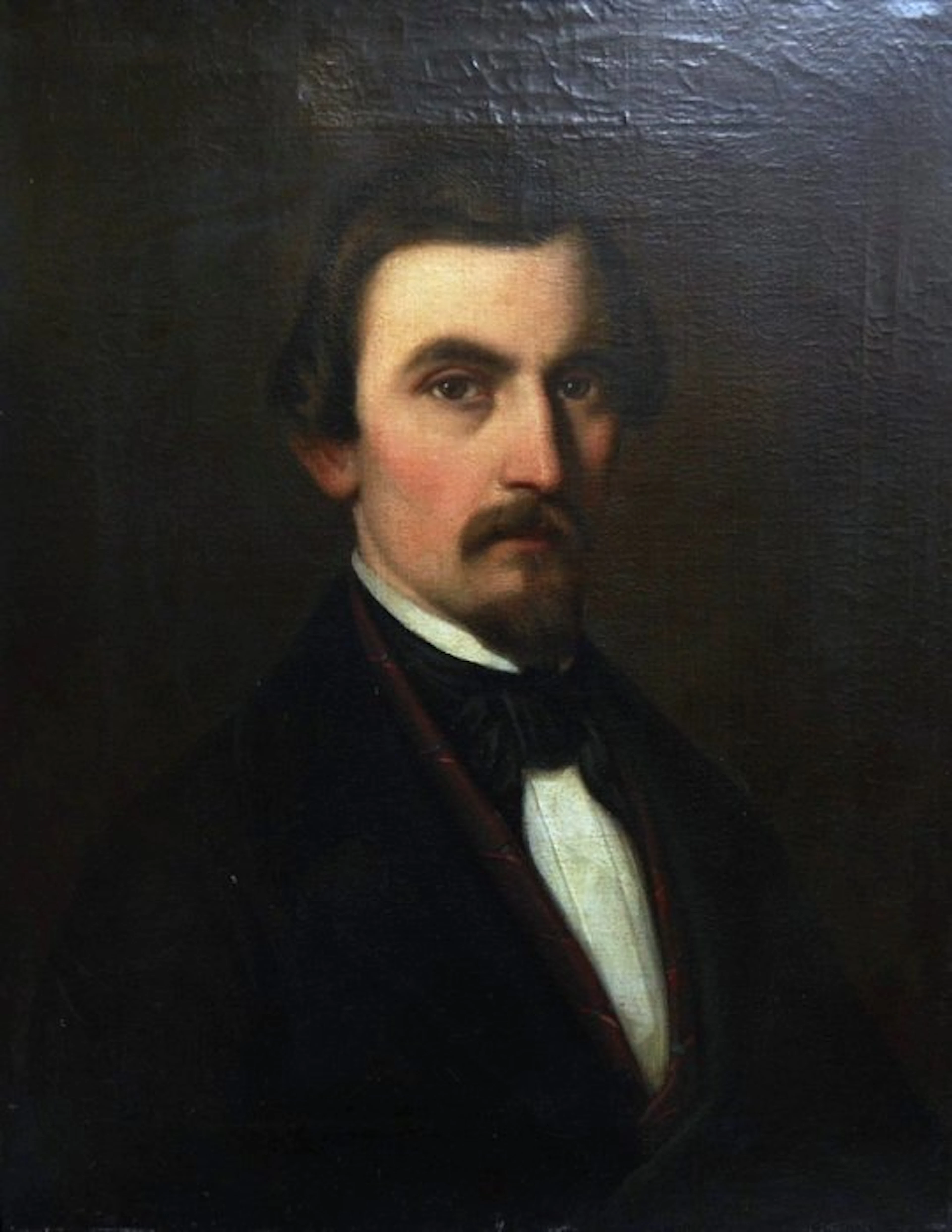 German school (XIX) - Portrait Wilhem Marr (1819-1904)