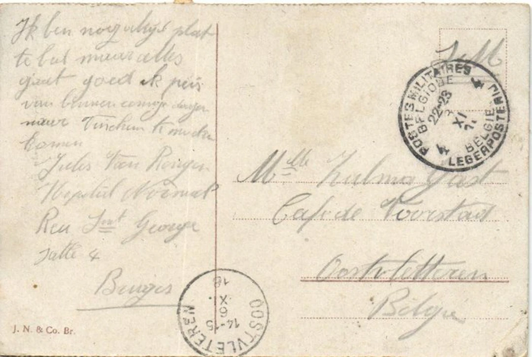 Military Field Post World War I - Specifically from Germany